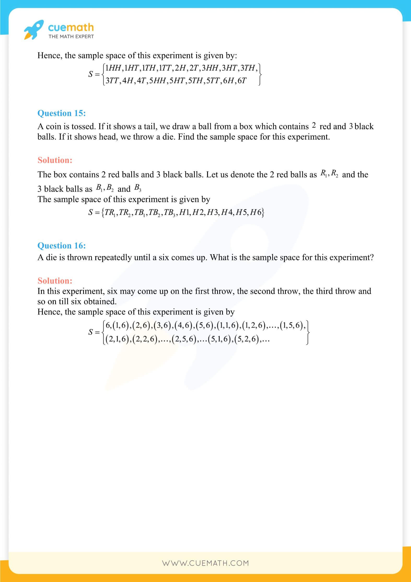 NCERT Solutions Class 11 Maths Chapter 16 Exercise 16.1 5