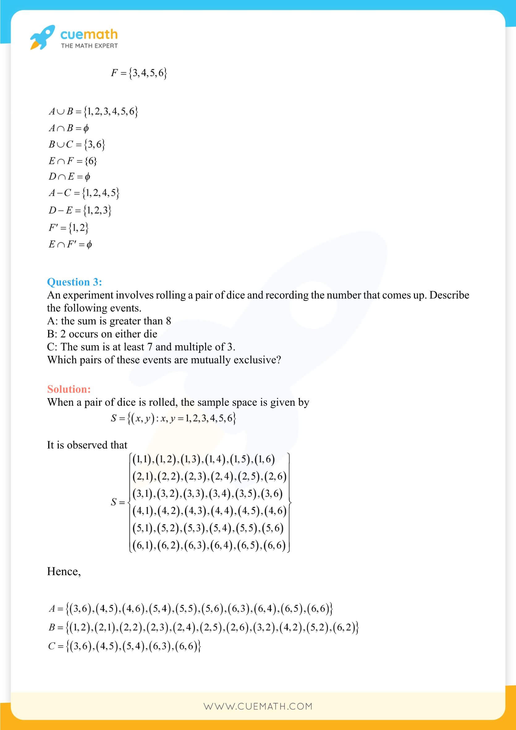 NCERT Solutions Class 11 Maths Chapter 16 7