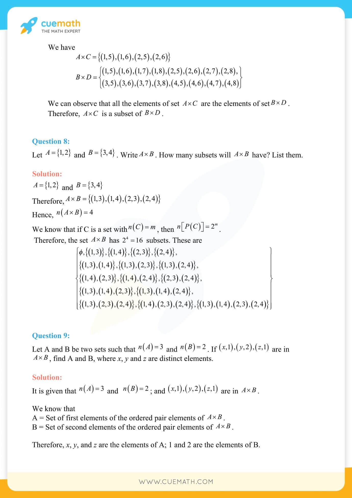 NCERT Solutions Class 11 Maths Chapter 2 Exercise 2.1 4