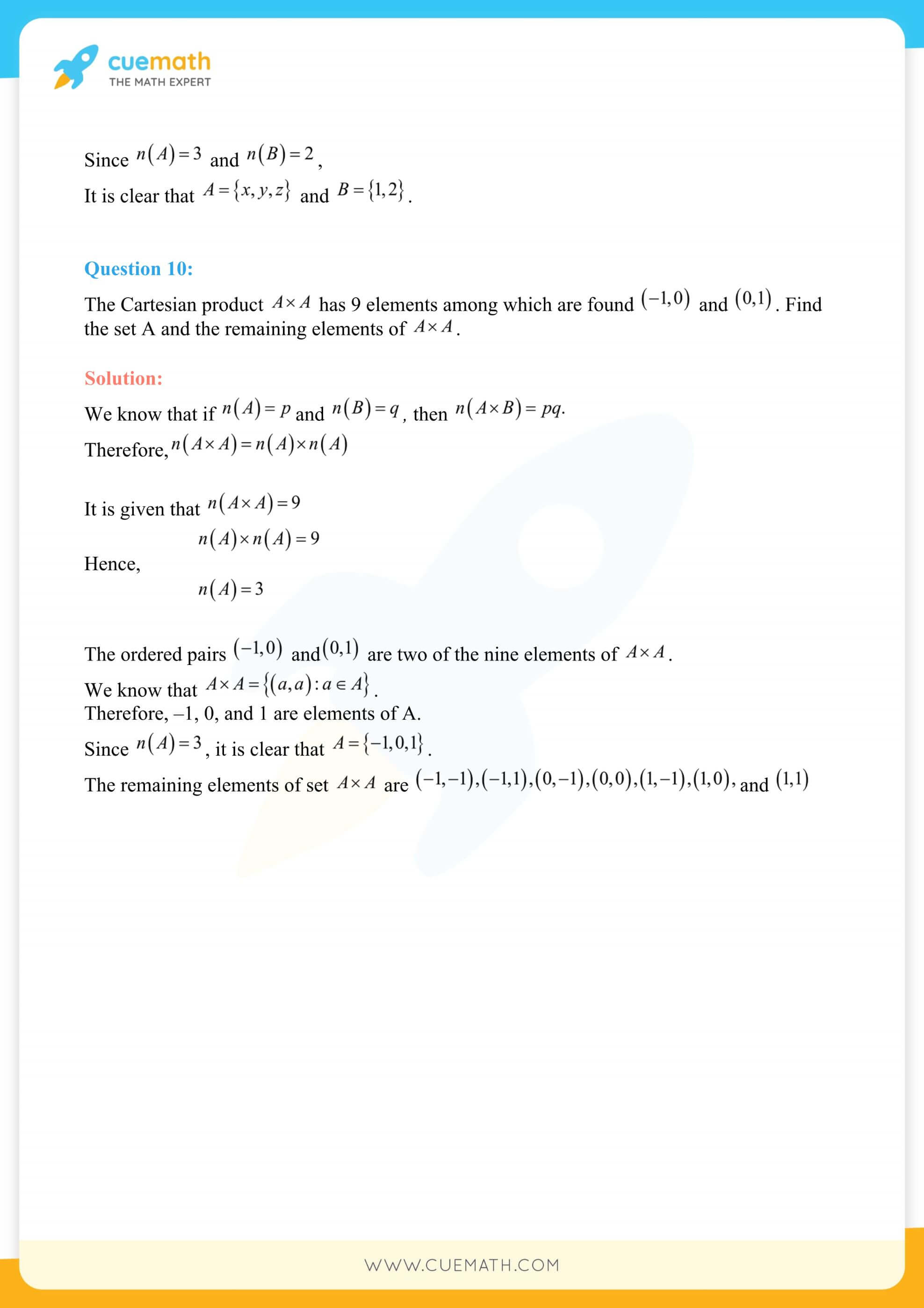 NCERT Solutions Class 11 Maths Chapter 2 Exercise 2.1 5