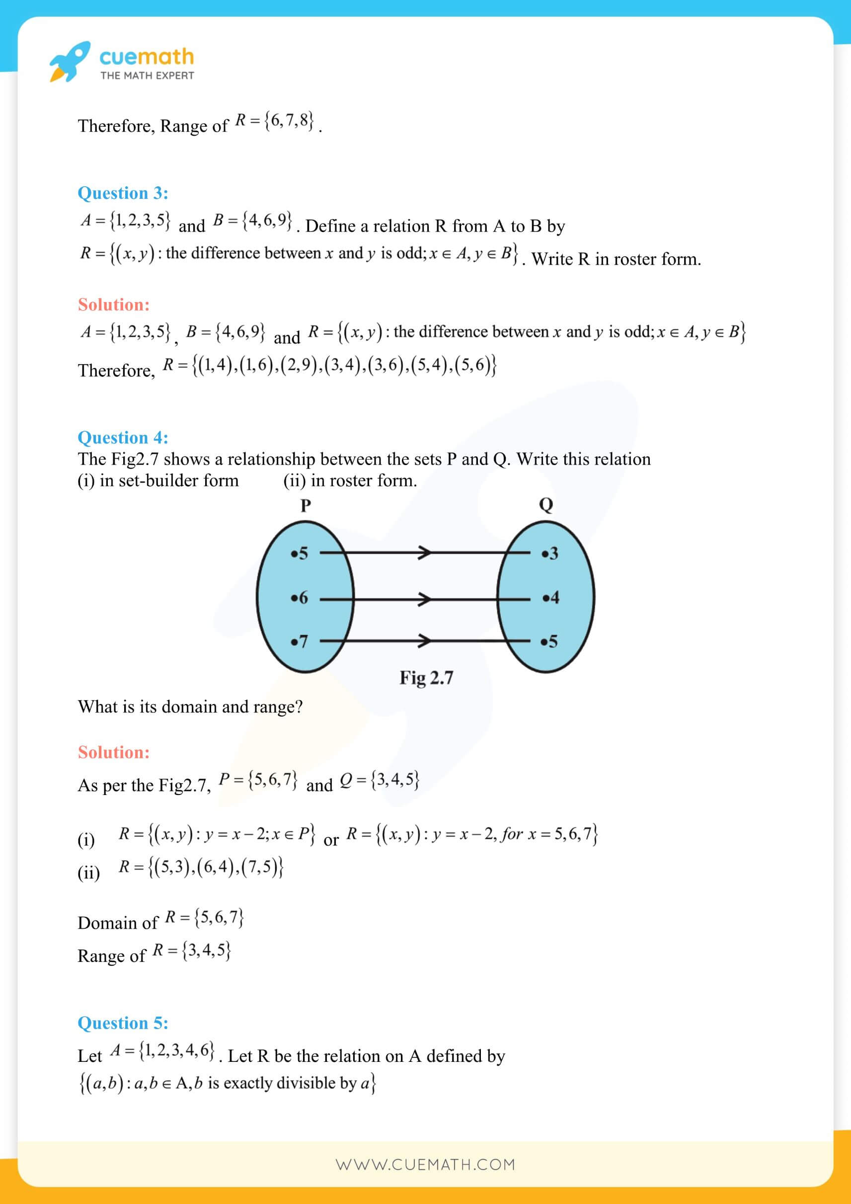 NCERT Solutions Class 11 Maths Chapter 2 7