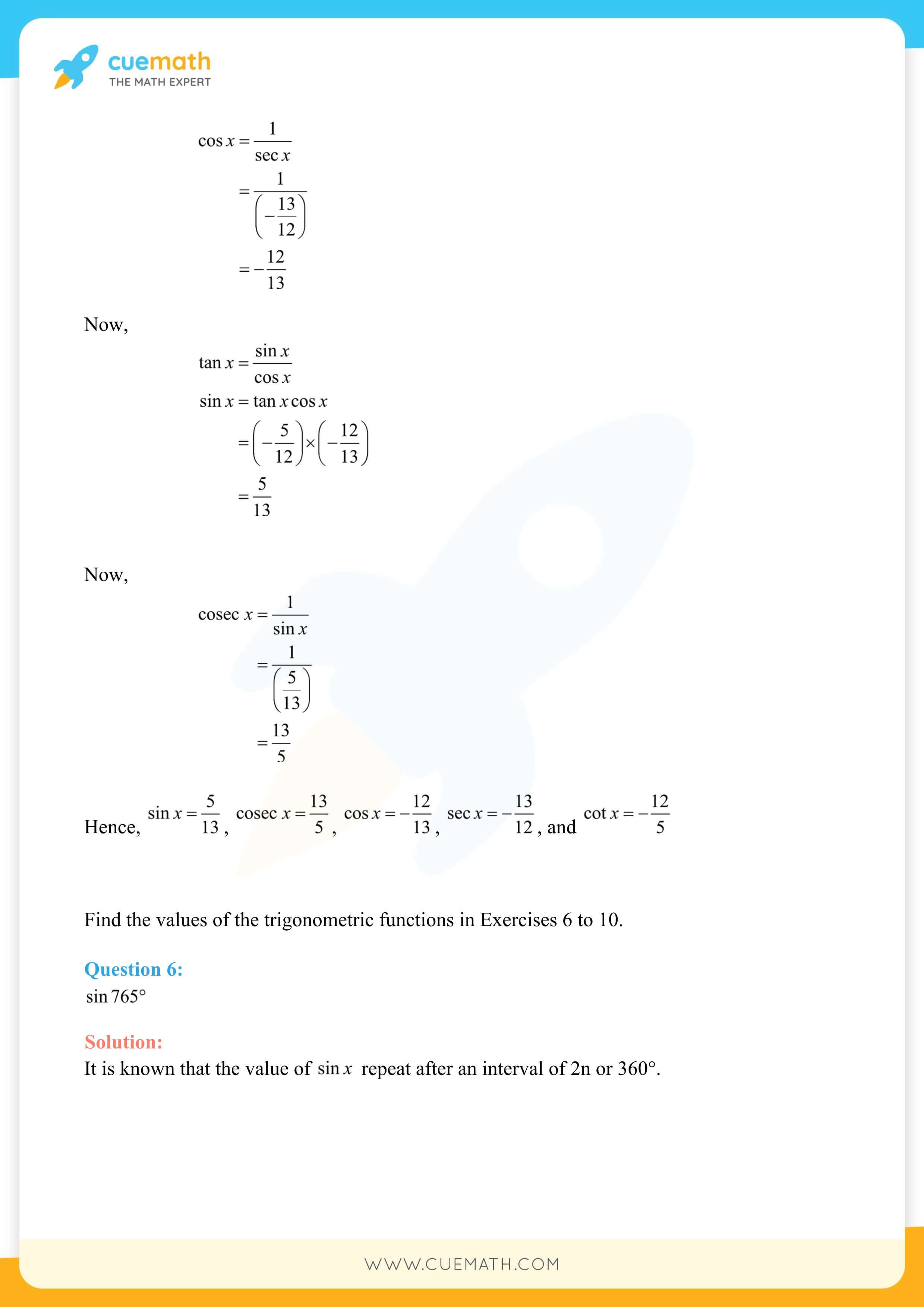 NCERT Solutions Class 11 Maths Chapter 3 14