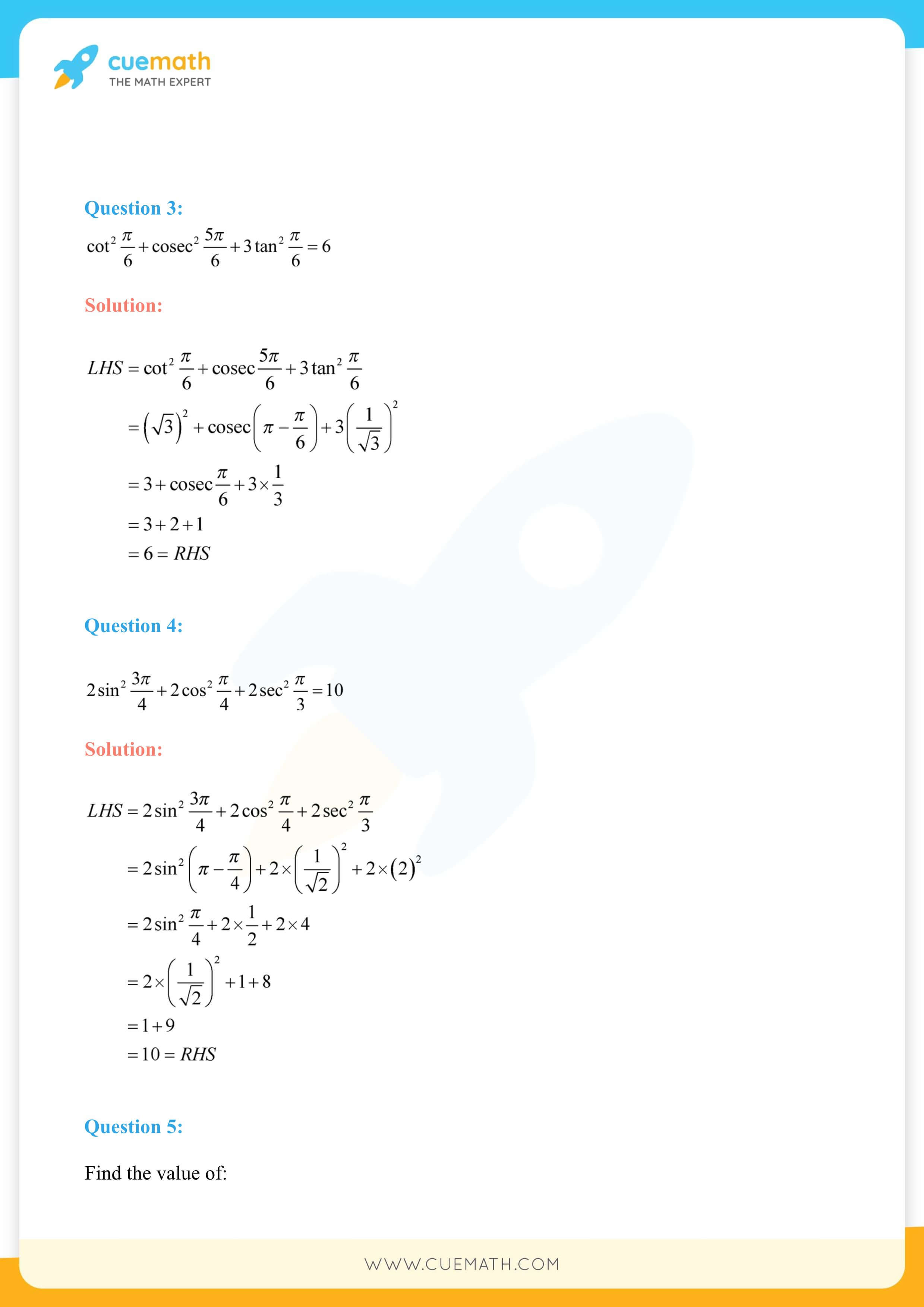 NCERT Solutions Class 11 Maths Chapter 3 18