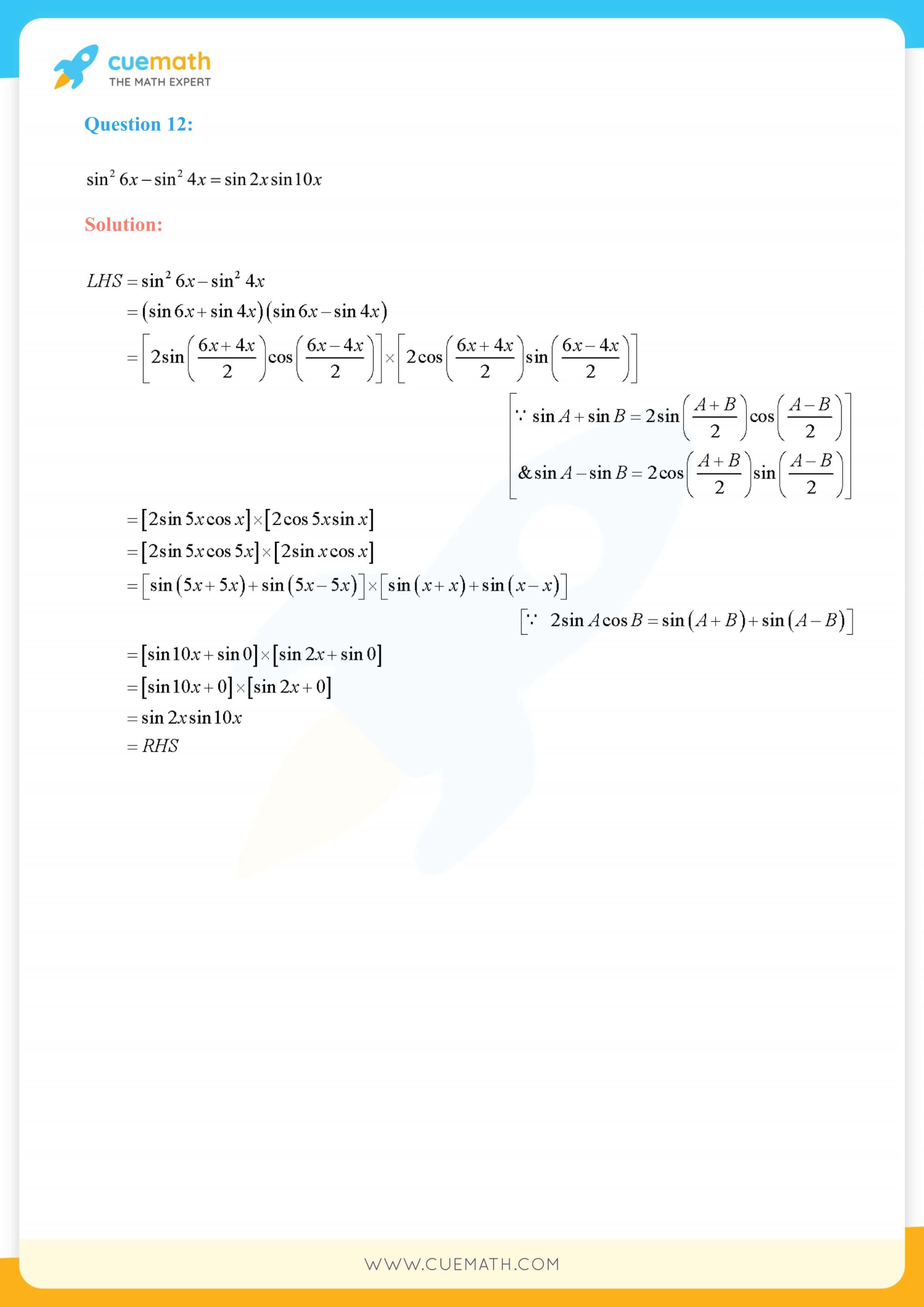 NCERT Solutions Class 11 Maths Chapter 3 25