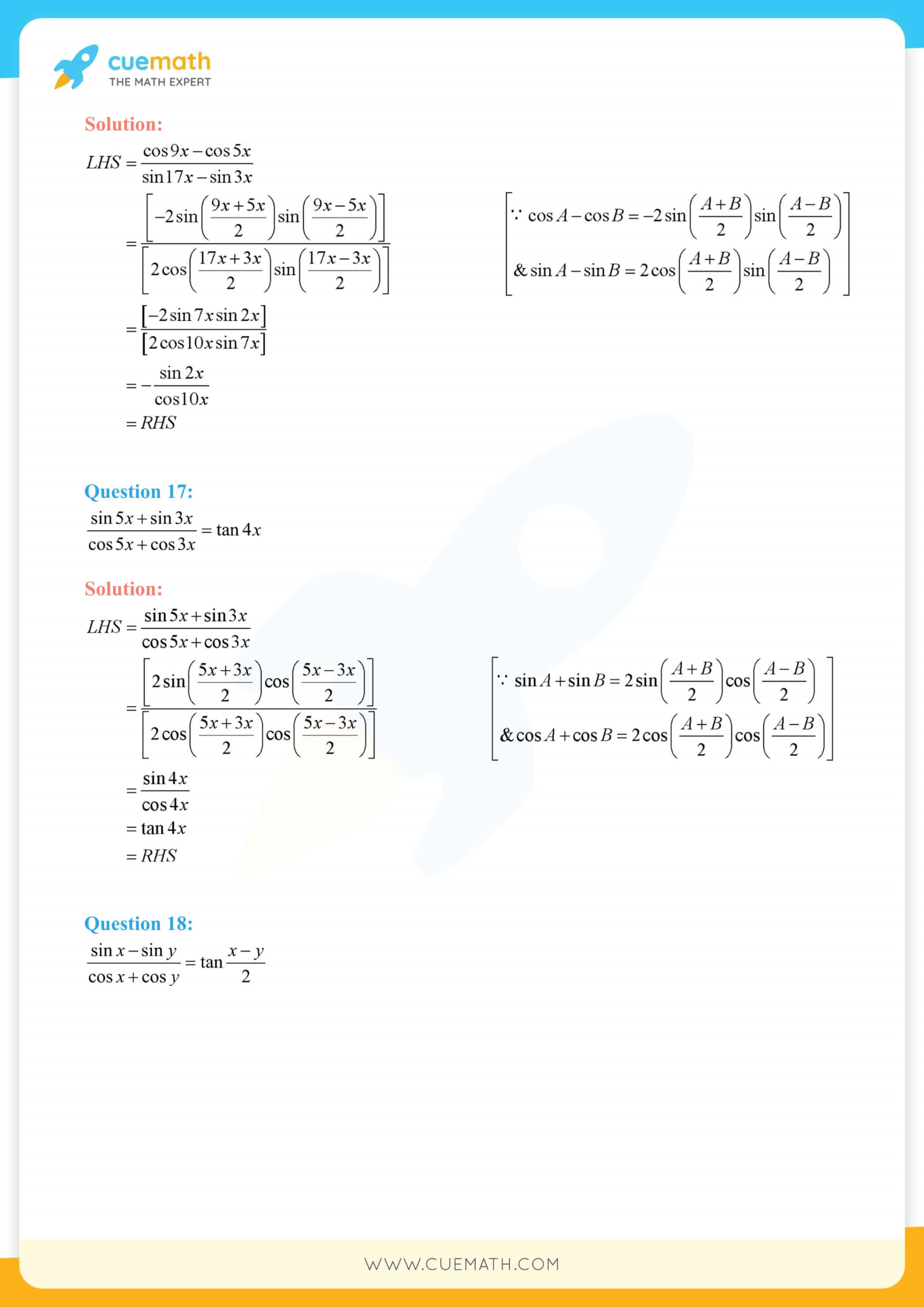 NCERT Solutions Class 11 Maths Chapter 3 28