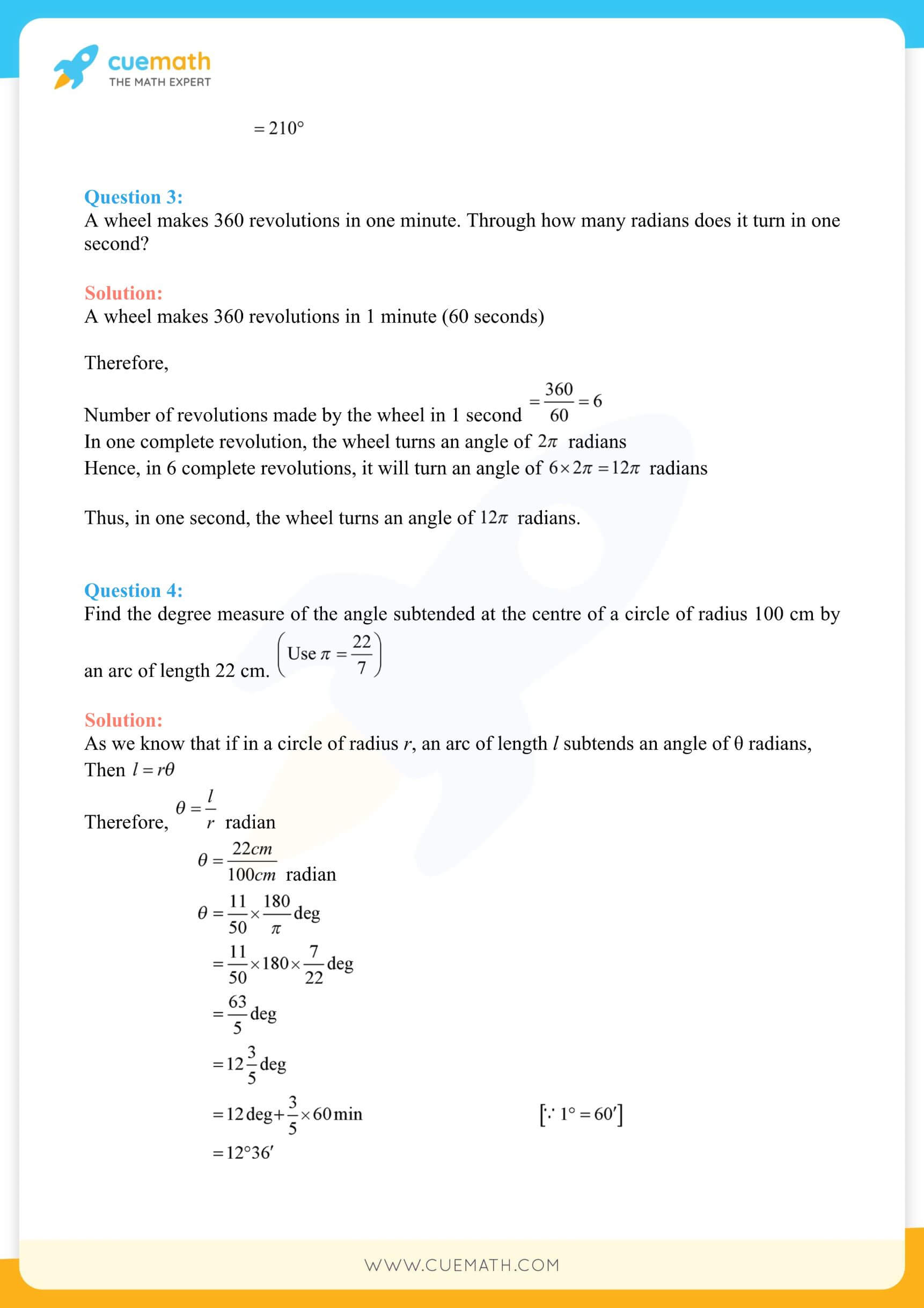 case study questions for class 11 maths chapter 3