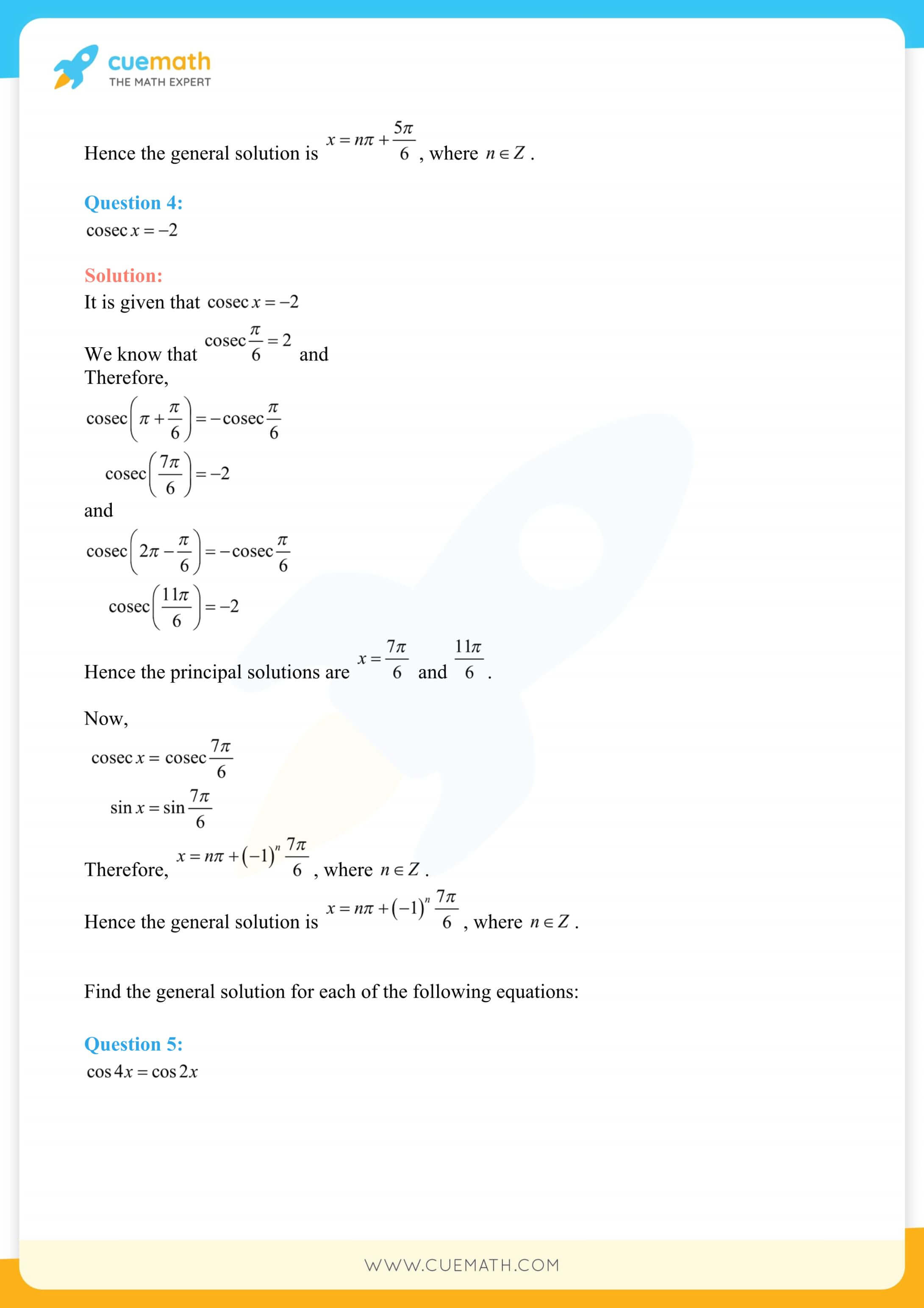 NCERT Solutions Class 11 Maths Chapter 3 Exercise 3.4 36