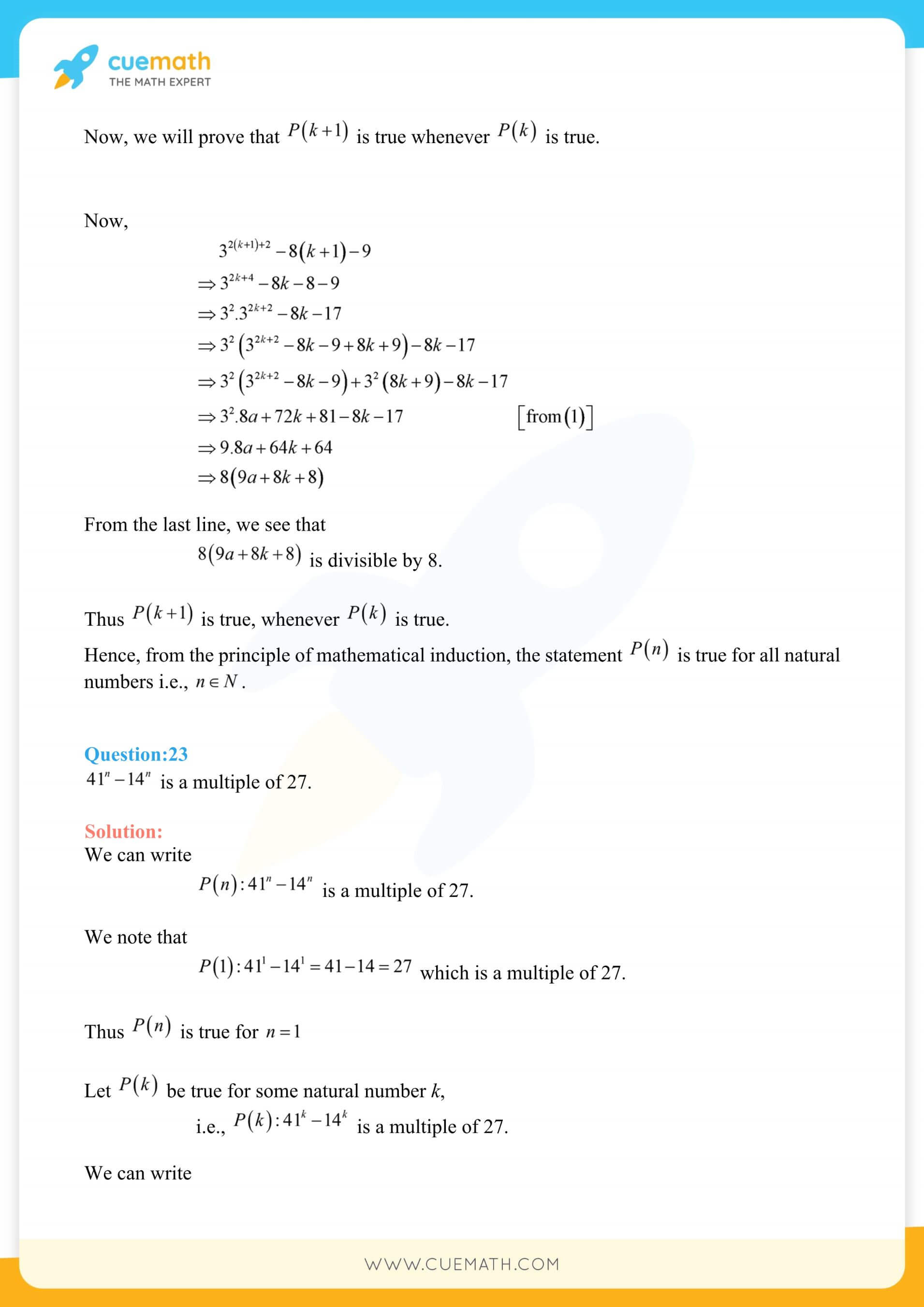 NCERT Solutions Class 11 Maths Chapter 4 Exercise 4.1 27