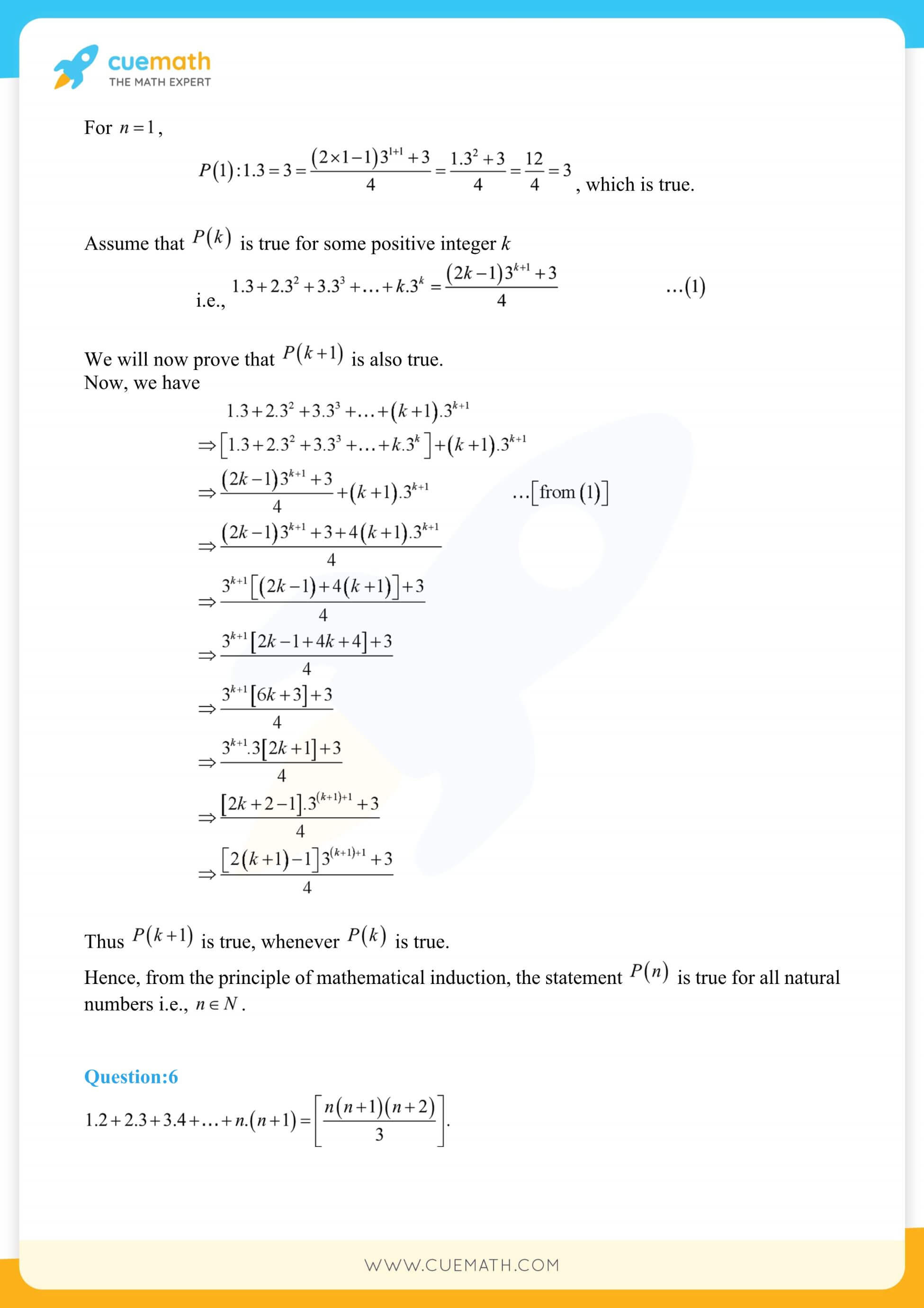 NCERT Solutions Class 11 Maths Chapter 4 Exercise 4.1 6