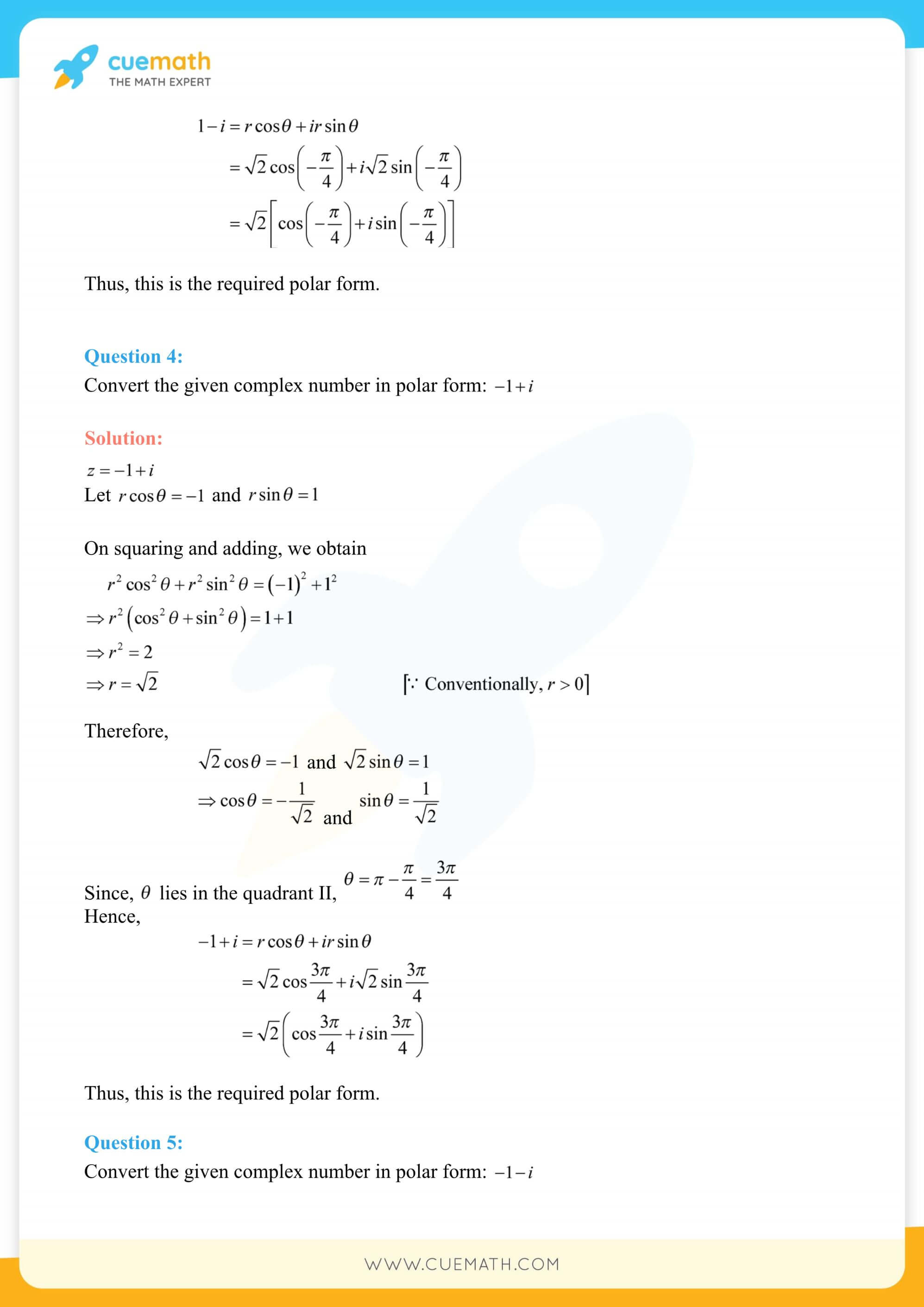 NCERT Solutions Class 11 Maths Chapter 5 10