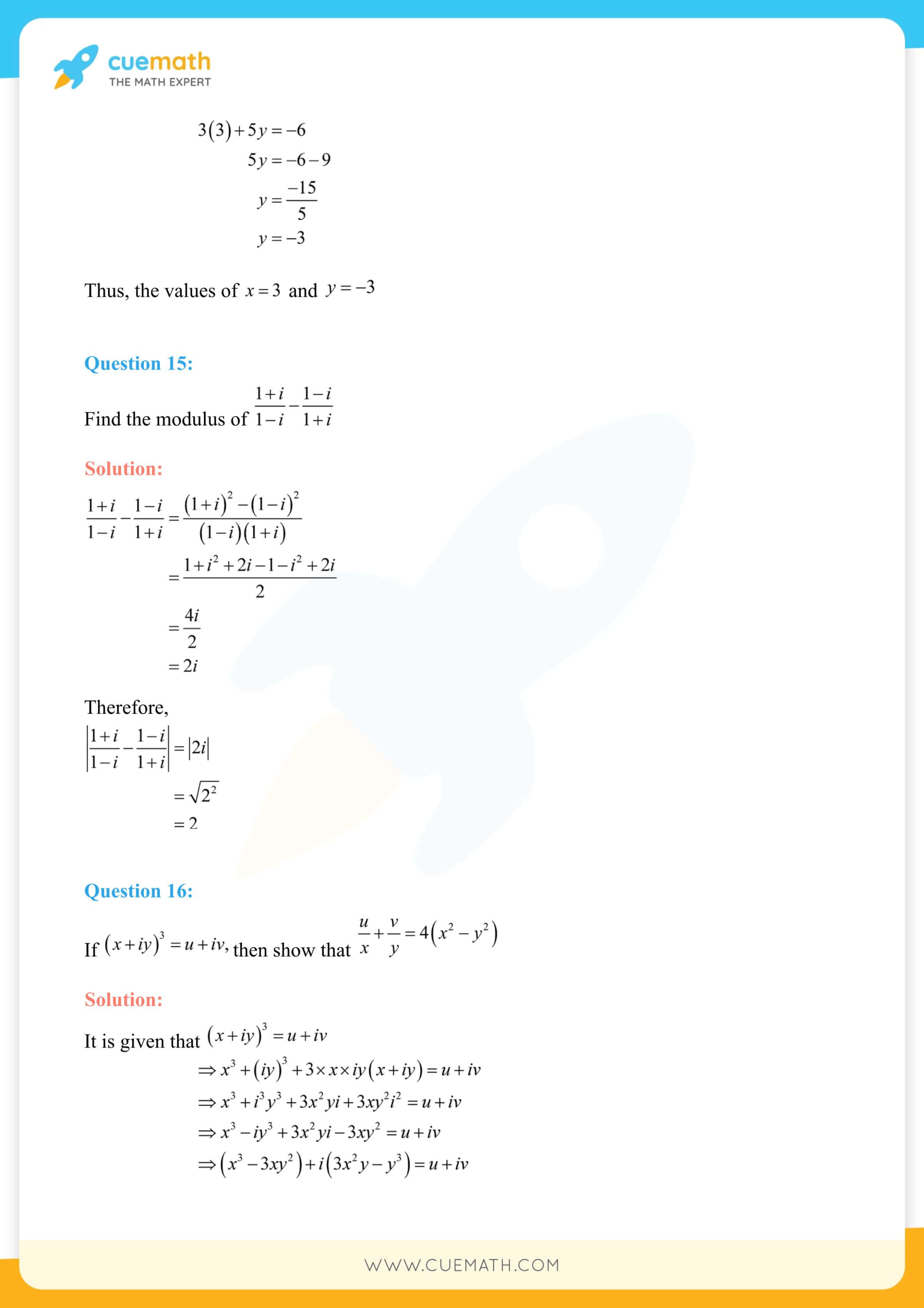 NCERT Solutions Class 11 Maths Chapter 5 33