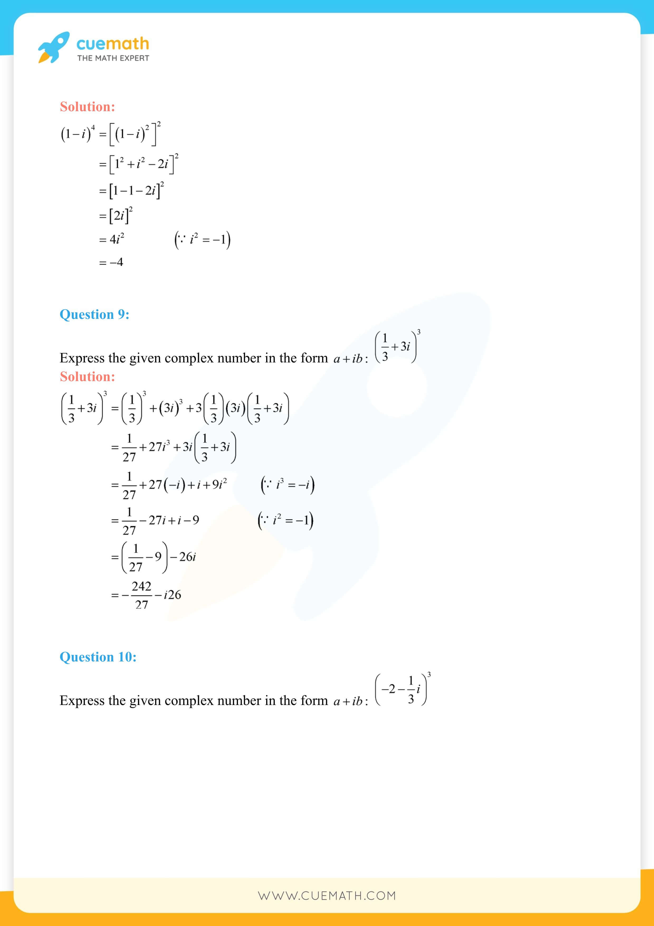 NCERT Solutions Class 11 Maths Chapter 5 Exercise 5.1 4