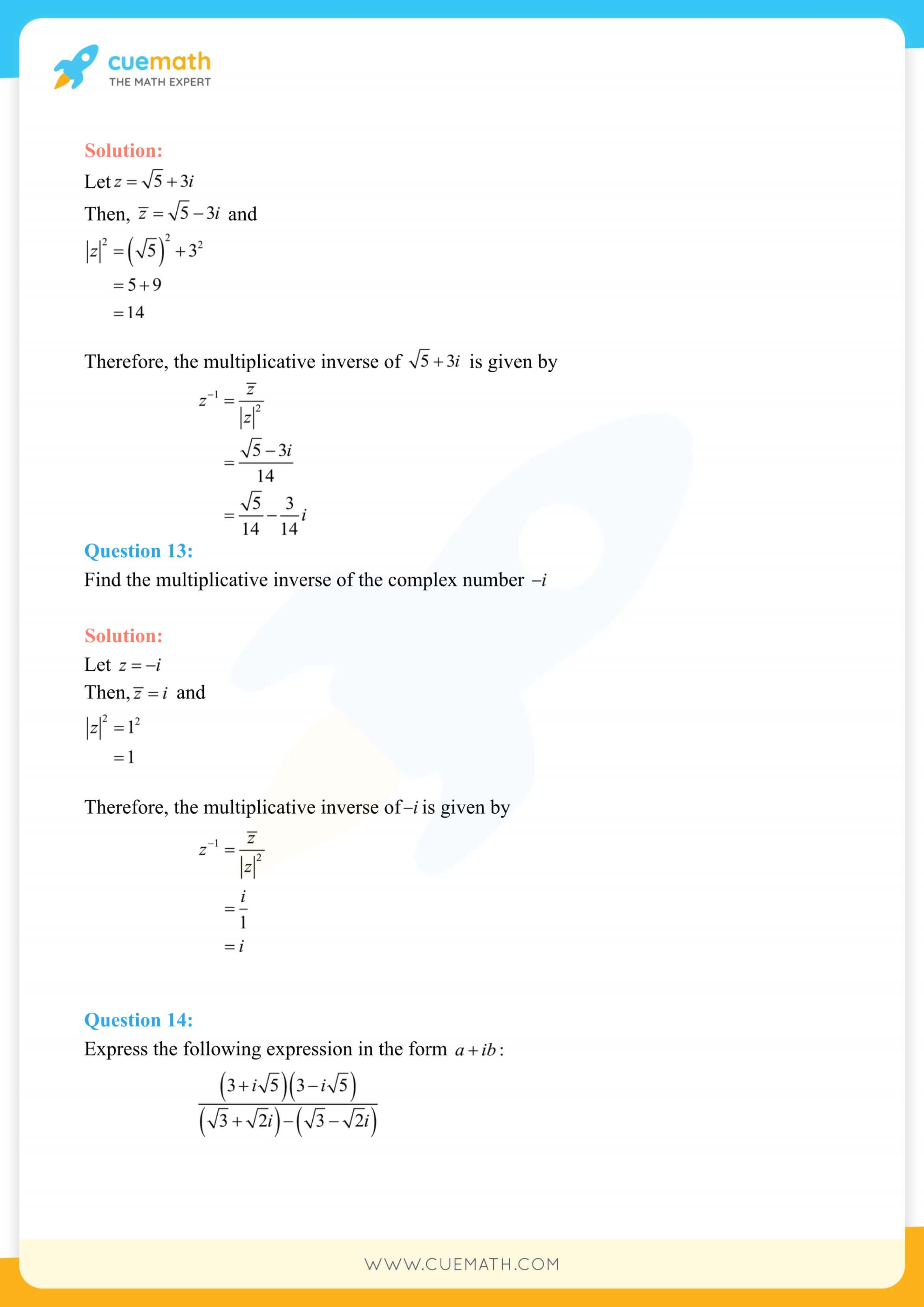 NCERT Solutions Class 11 Maths Chapter 5 6
