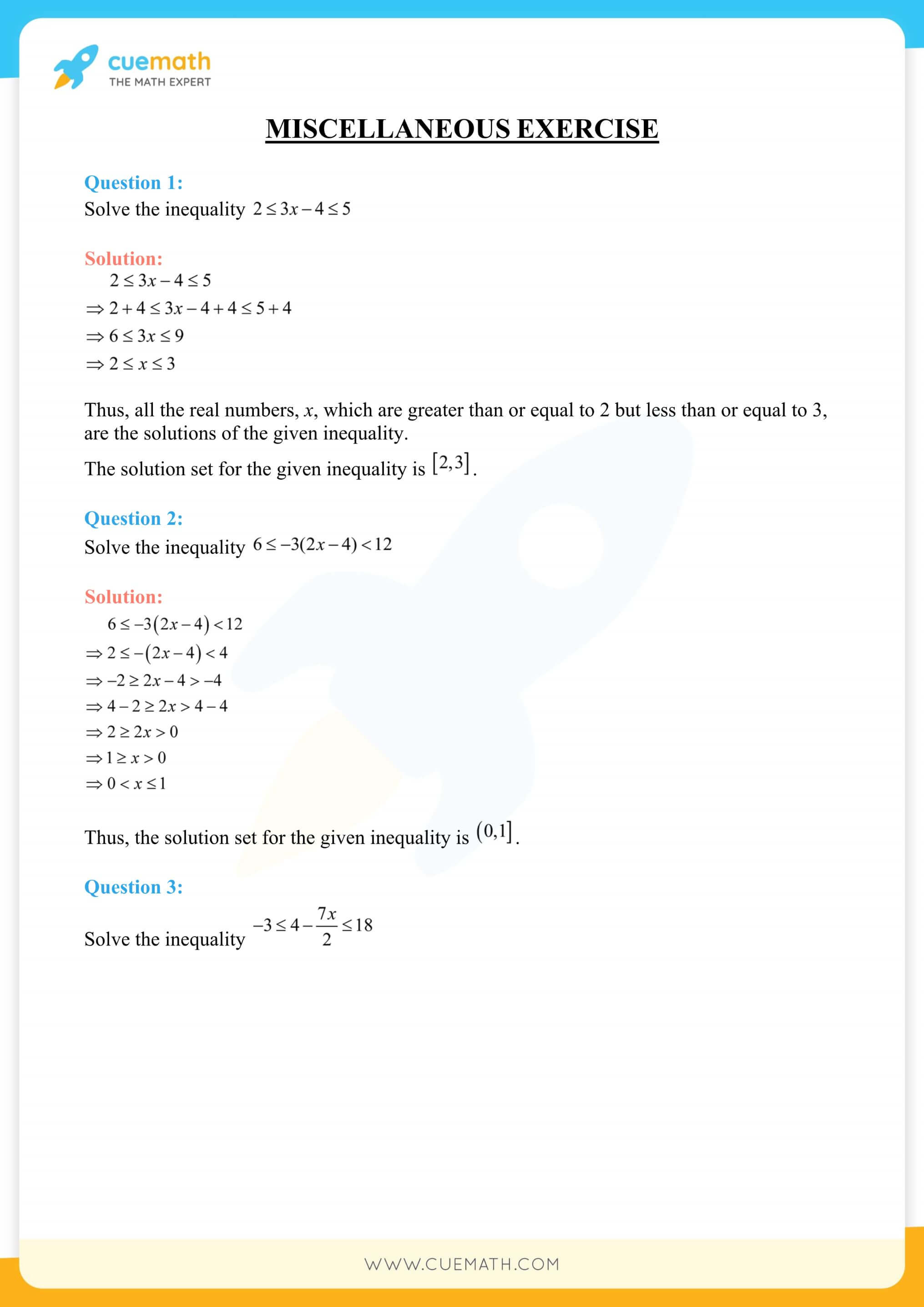NCERT Solutions Class 11 Maths Chapter 6 Miscellaneous Exercise 42