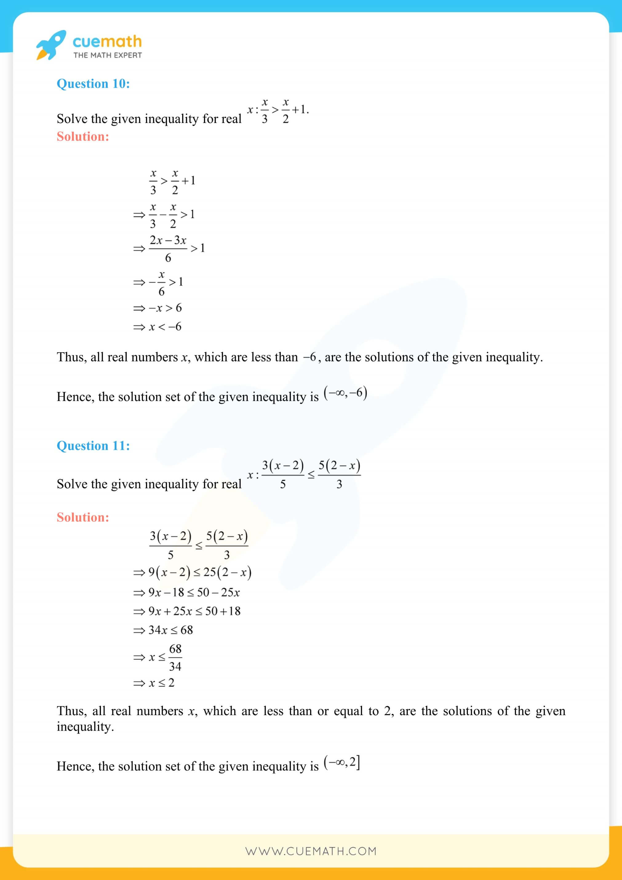 NCERT Solutions Class 11 Maths Chapter 6 Exercise 6.1 6