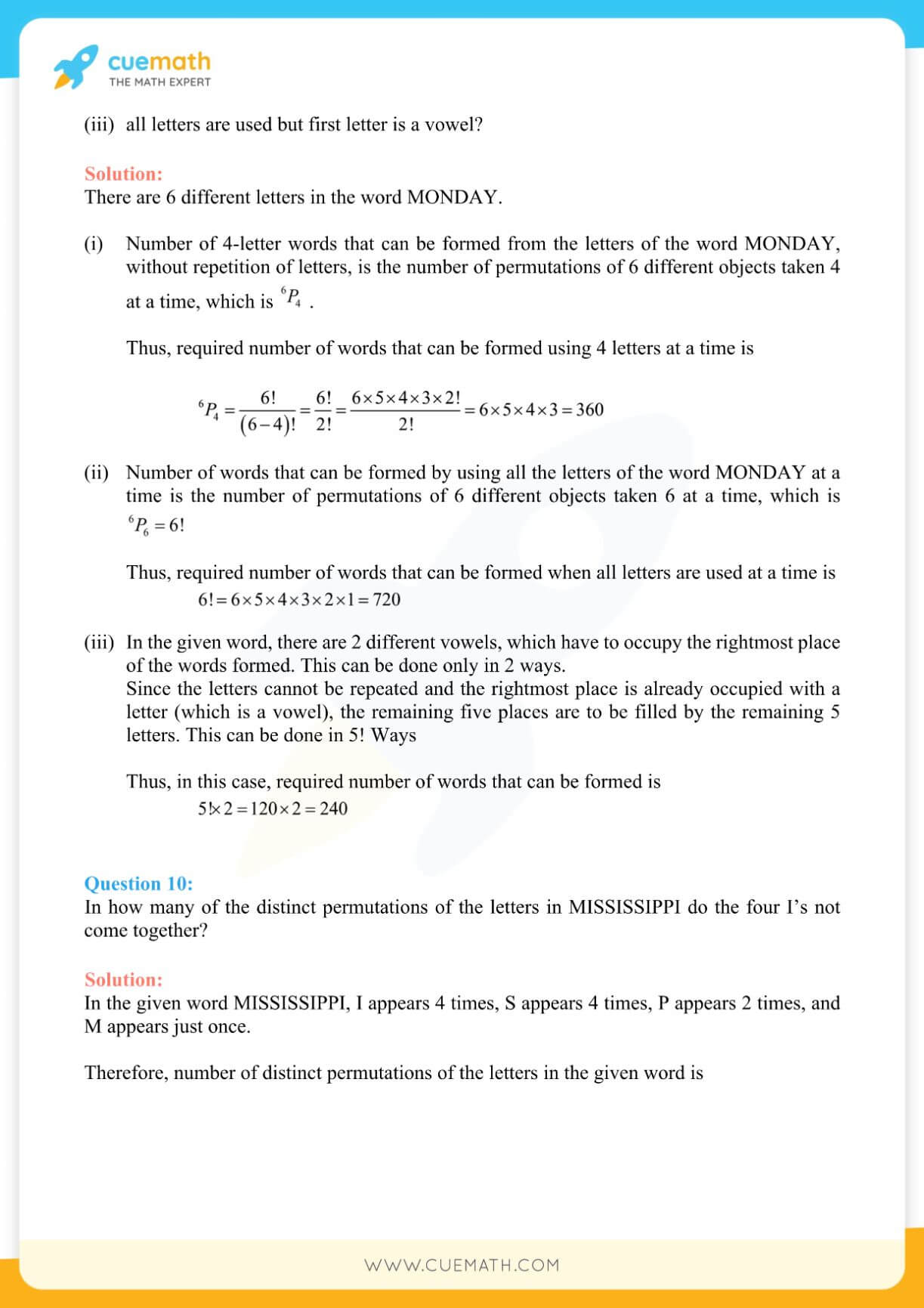 NCERT Solutions Class 11 Maths Chapter 7 11