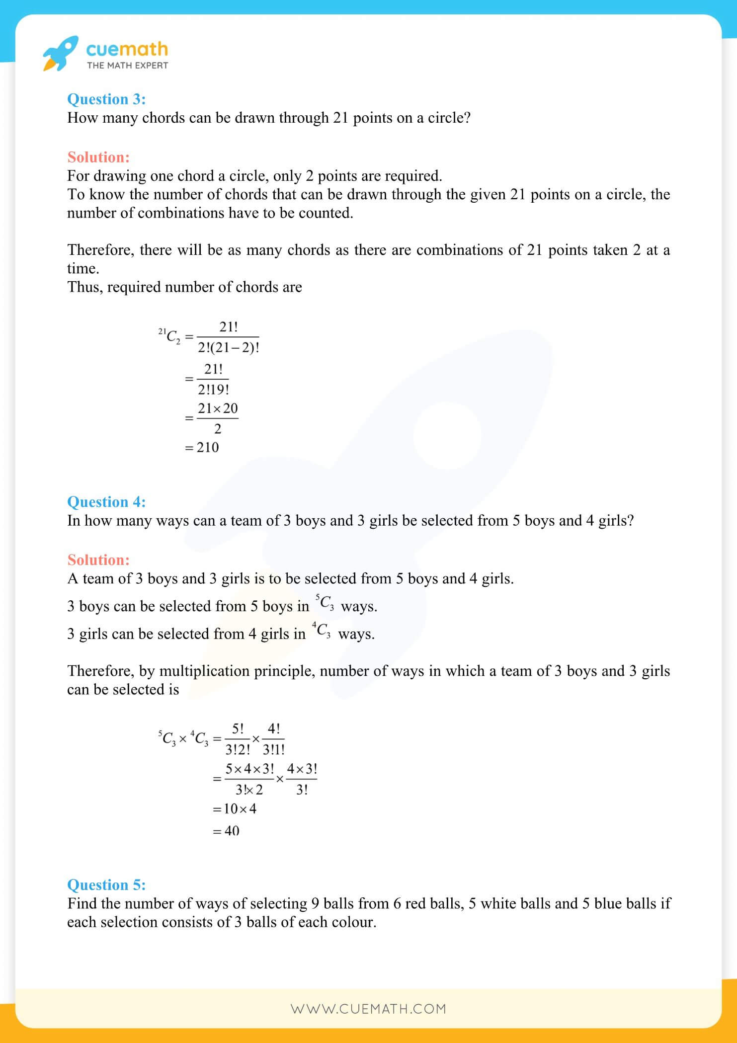 NCERT Solutions Class 11 Maths Chapter 7 16