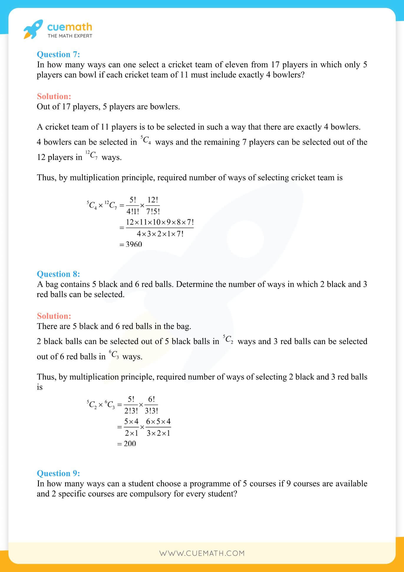 NCERT Solutions Class 11 Maths Chapter 7 Exercise 7.4 18