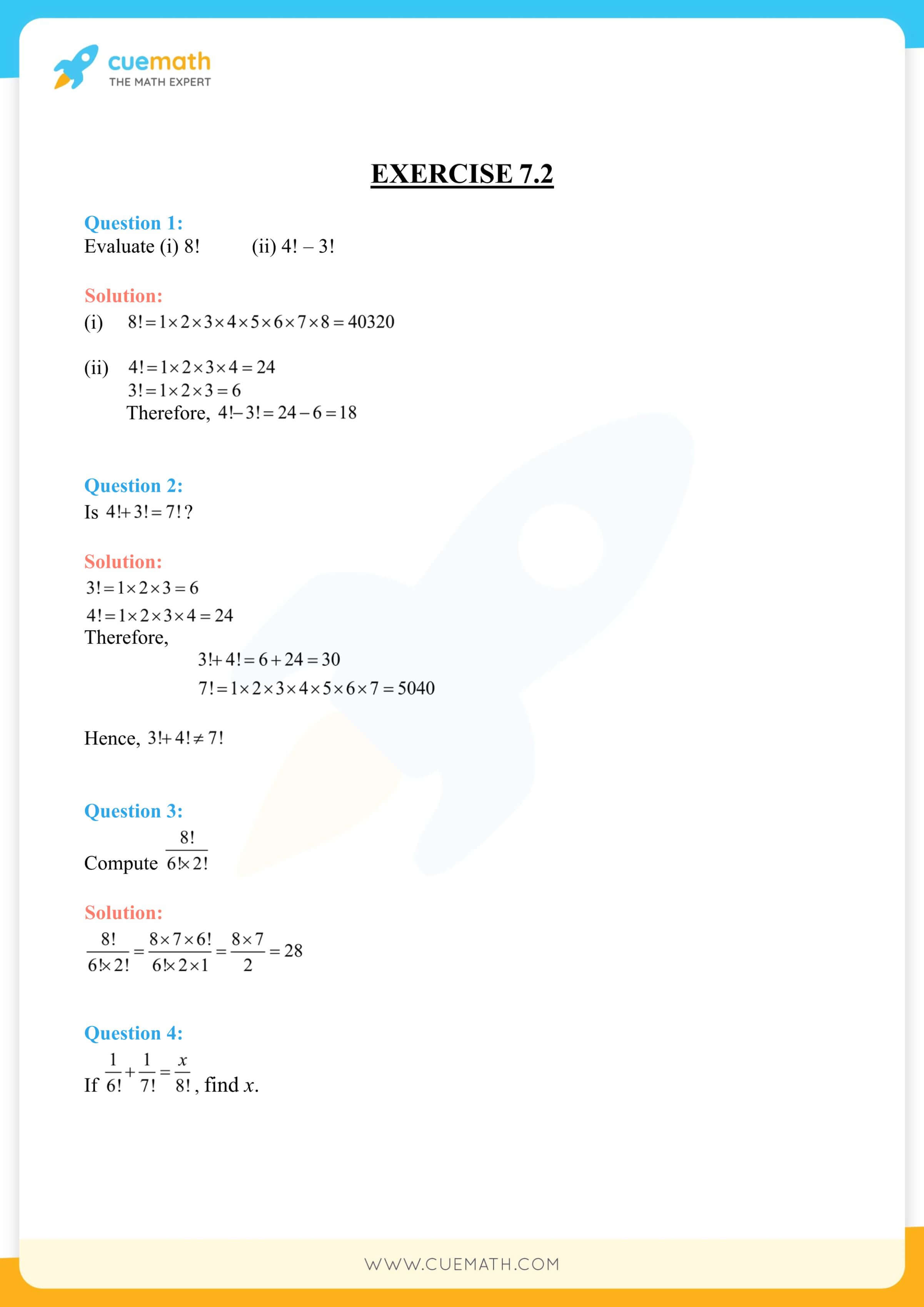 NCERT Solutions Class 11 Maths Chapter 7 Exercise 7.2 4