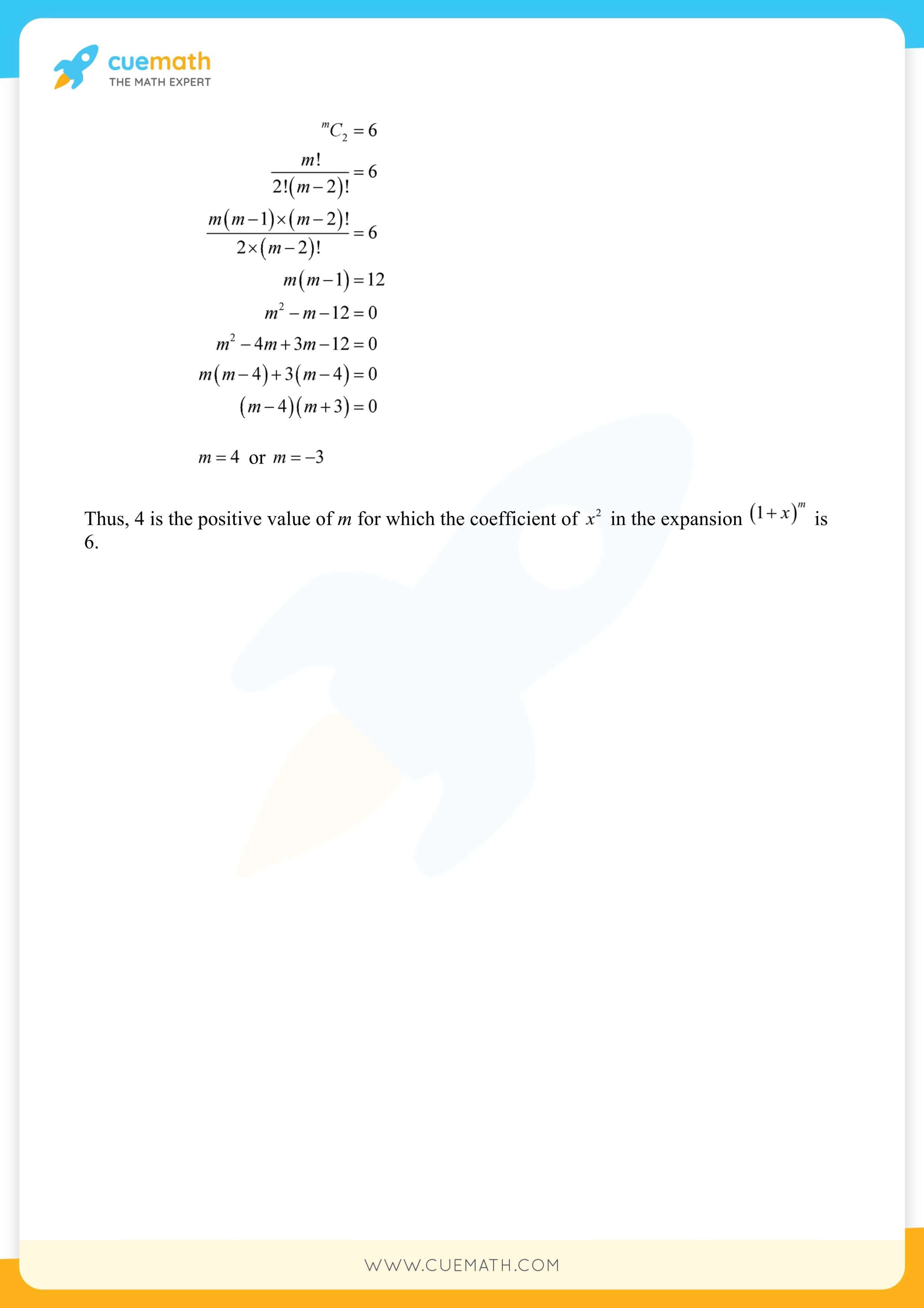 NCERT Solutions Class 11 Maths Chapter 8 16