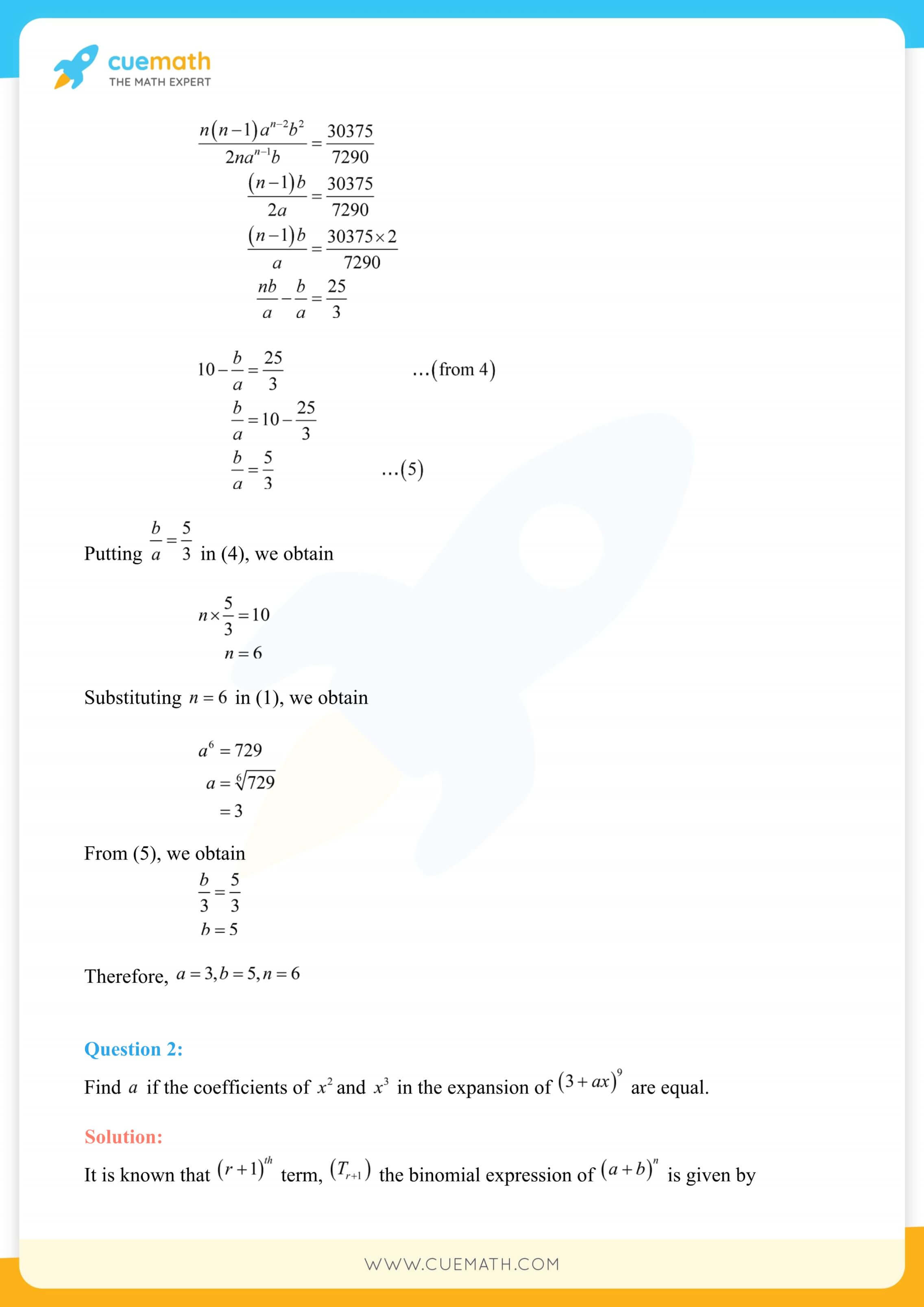 NCERT Solutions Class 11 Maths Chapter 8 Miscellaneous Exercise 18