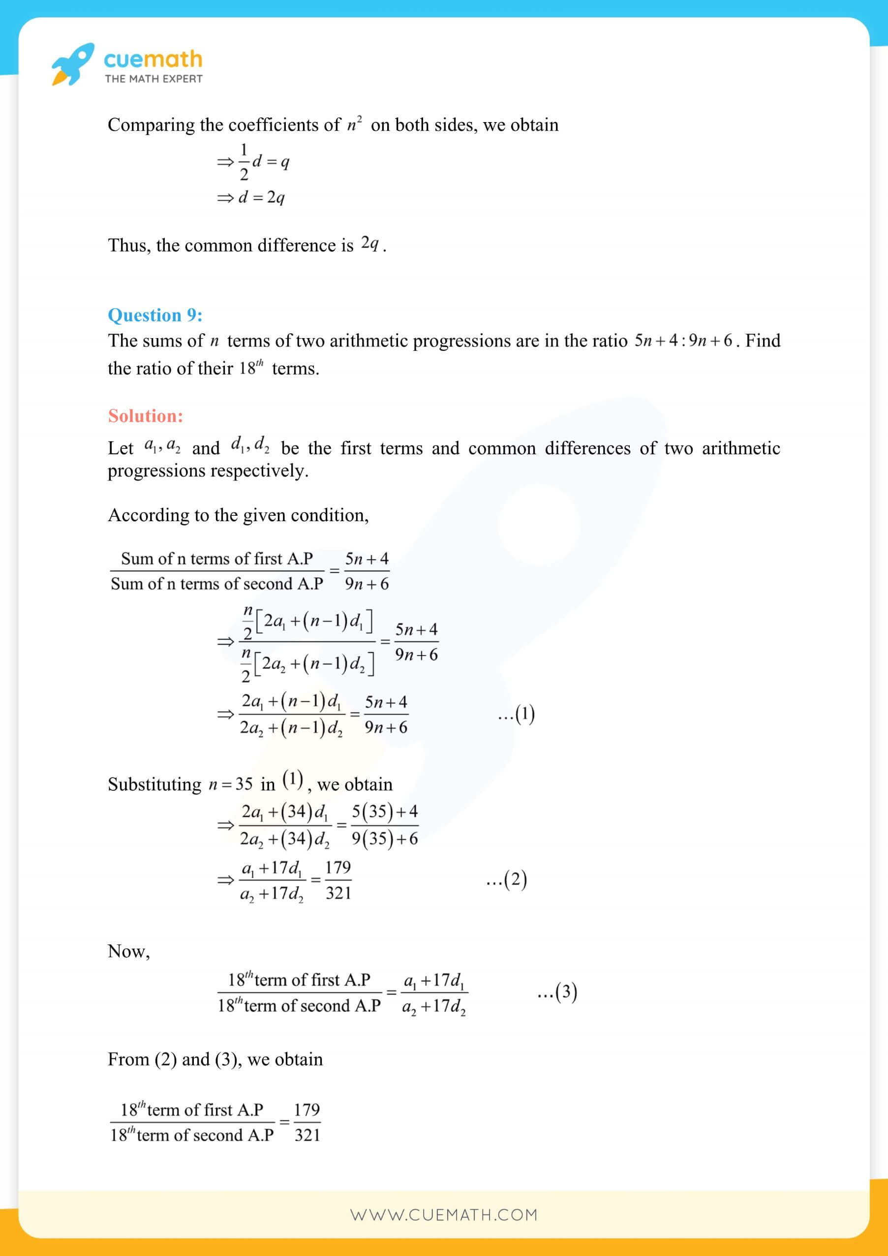 NCERT Solutions Class 11 Maths Chapter 9 15