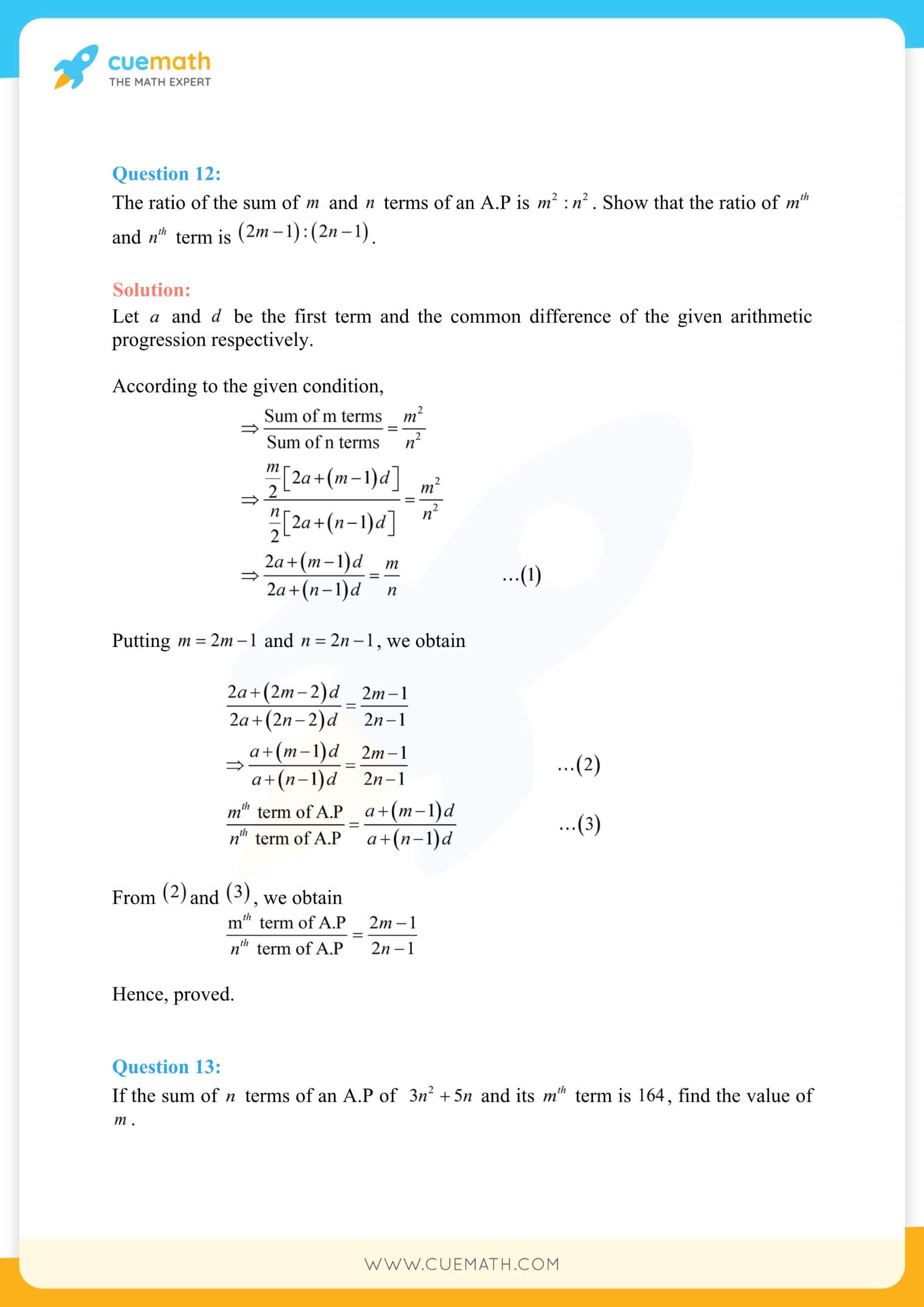 NCERT Solutions Class 11 Maths Chapter 9 19
