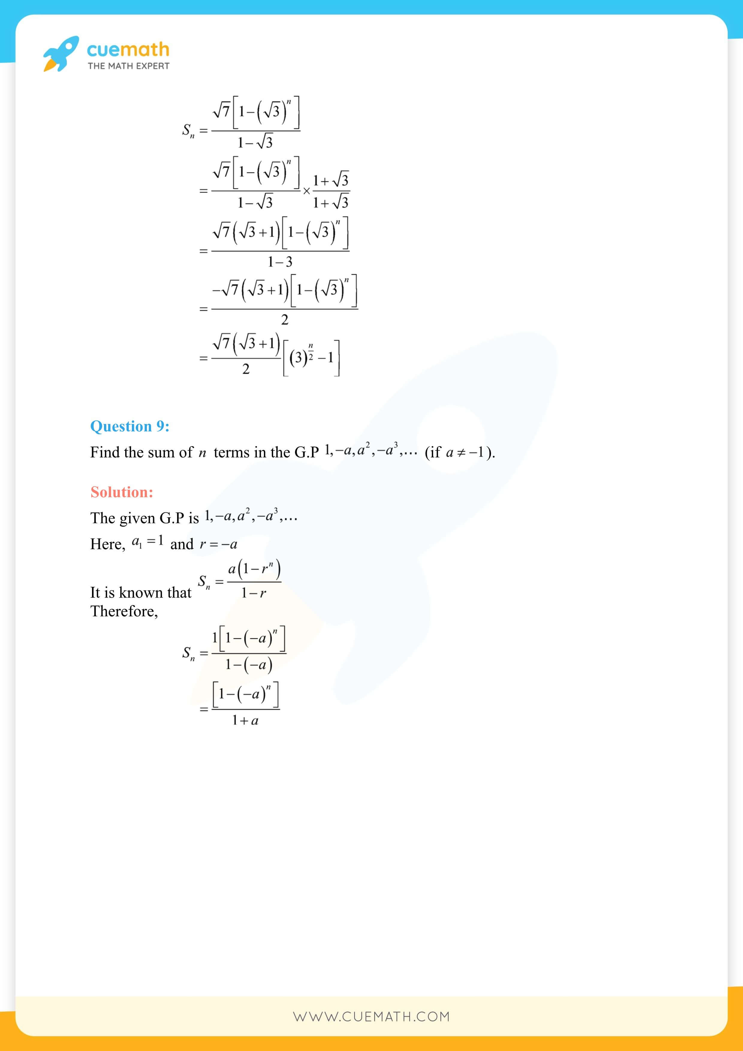 NCERT Solutions Class 11 Maths Chapter 9 Exercise 9.3 32