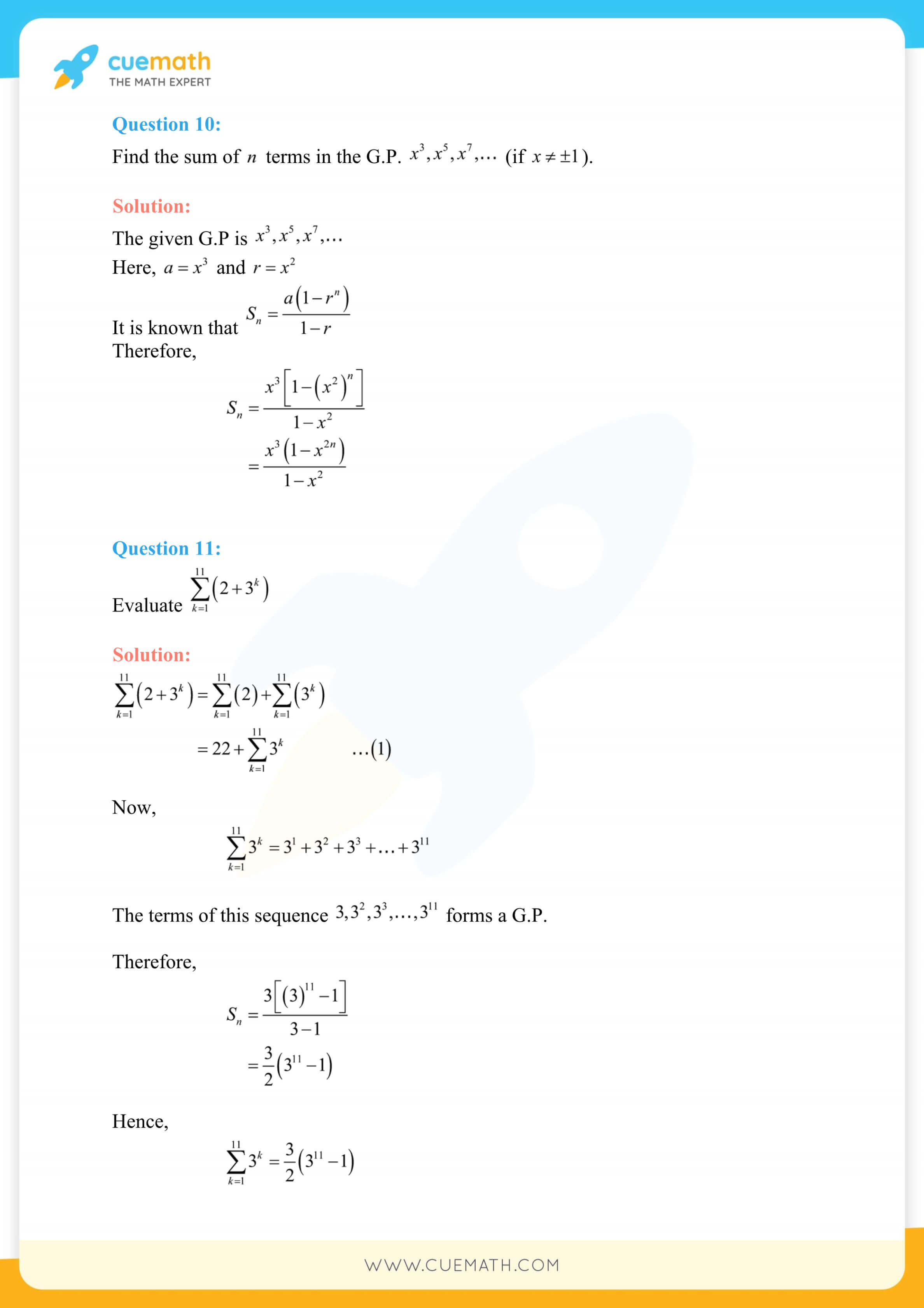 NCERT Solutions Class 11 Maths Chapter 9 Exercise 9.3 33