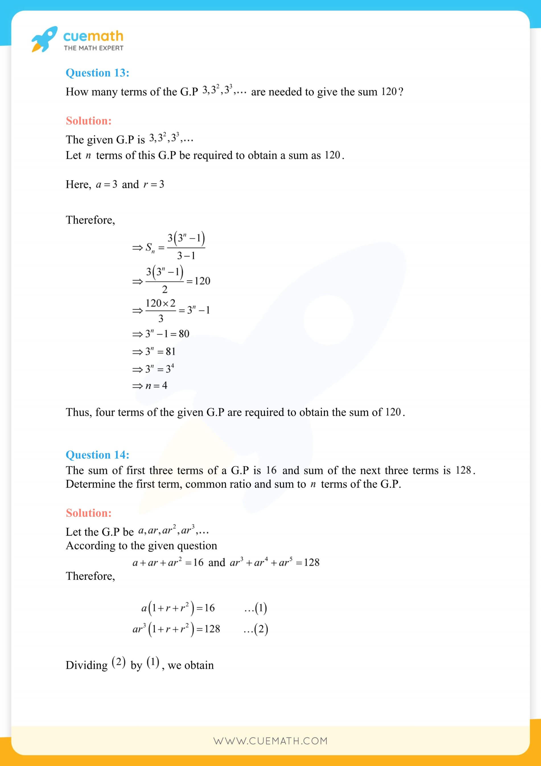 NCERT Solutions Class 11 Maths Chapter 9 Exercise 9.3 35