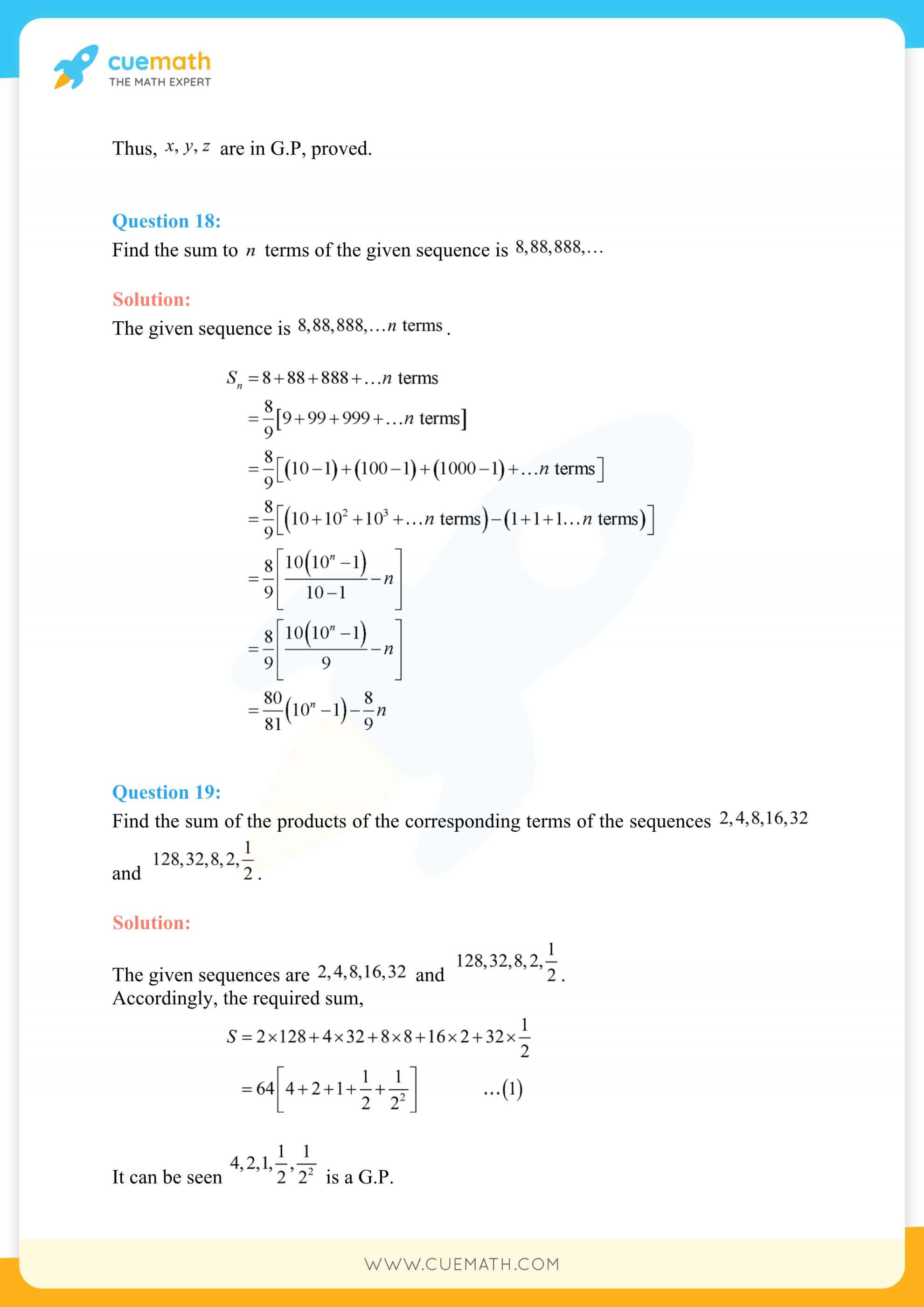 NCERT Solutions Class 11 Maths Chapter 9 Exercise 9.3 39