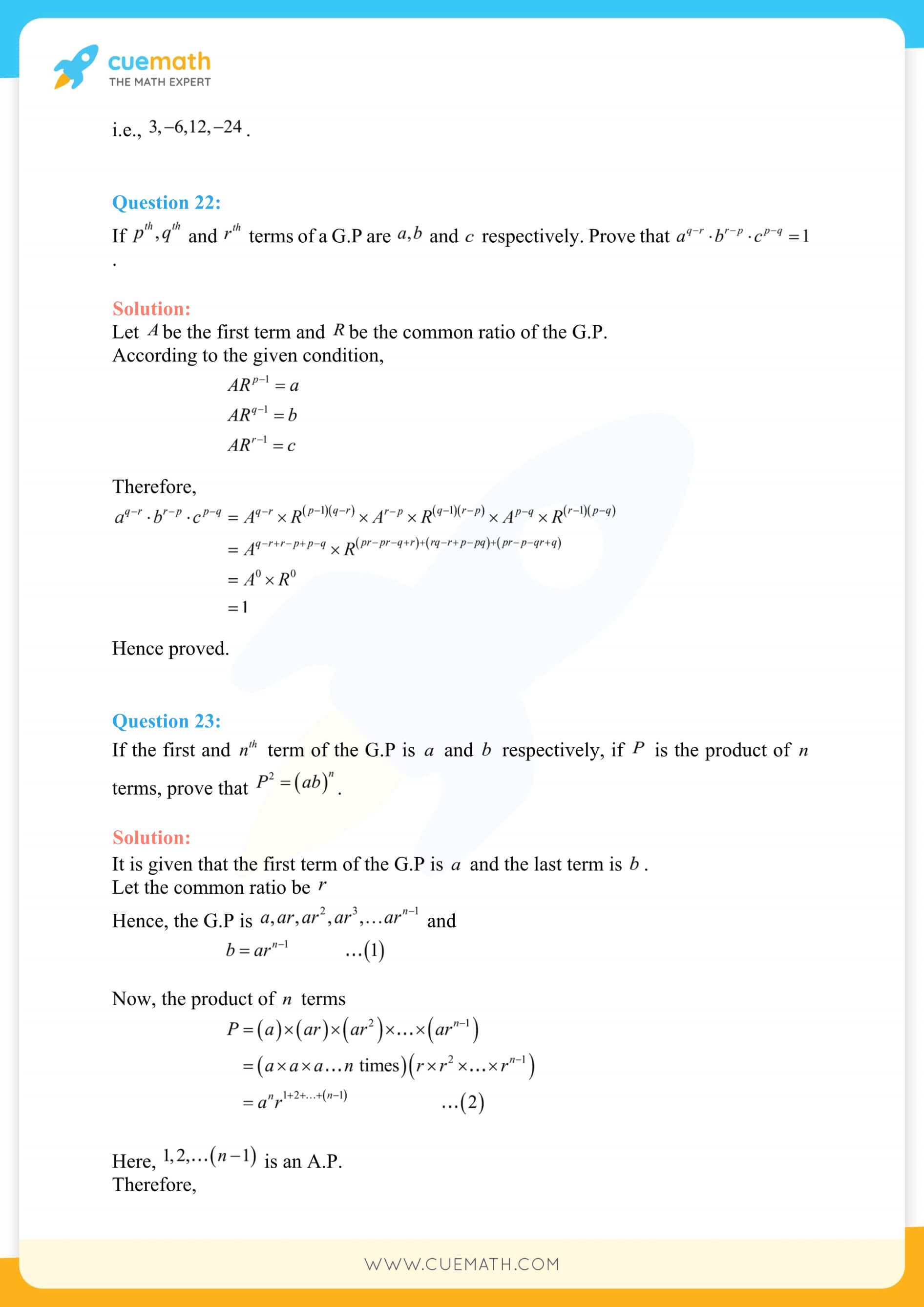 NCERT Solutions Class 11 Maths Chapter 9 Exercise 9.3 42