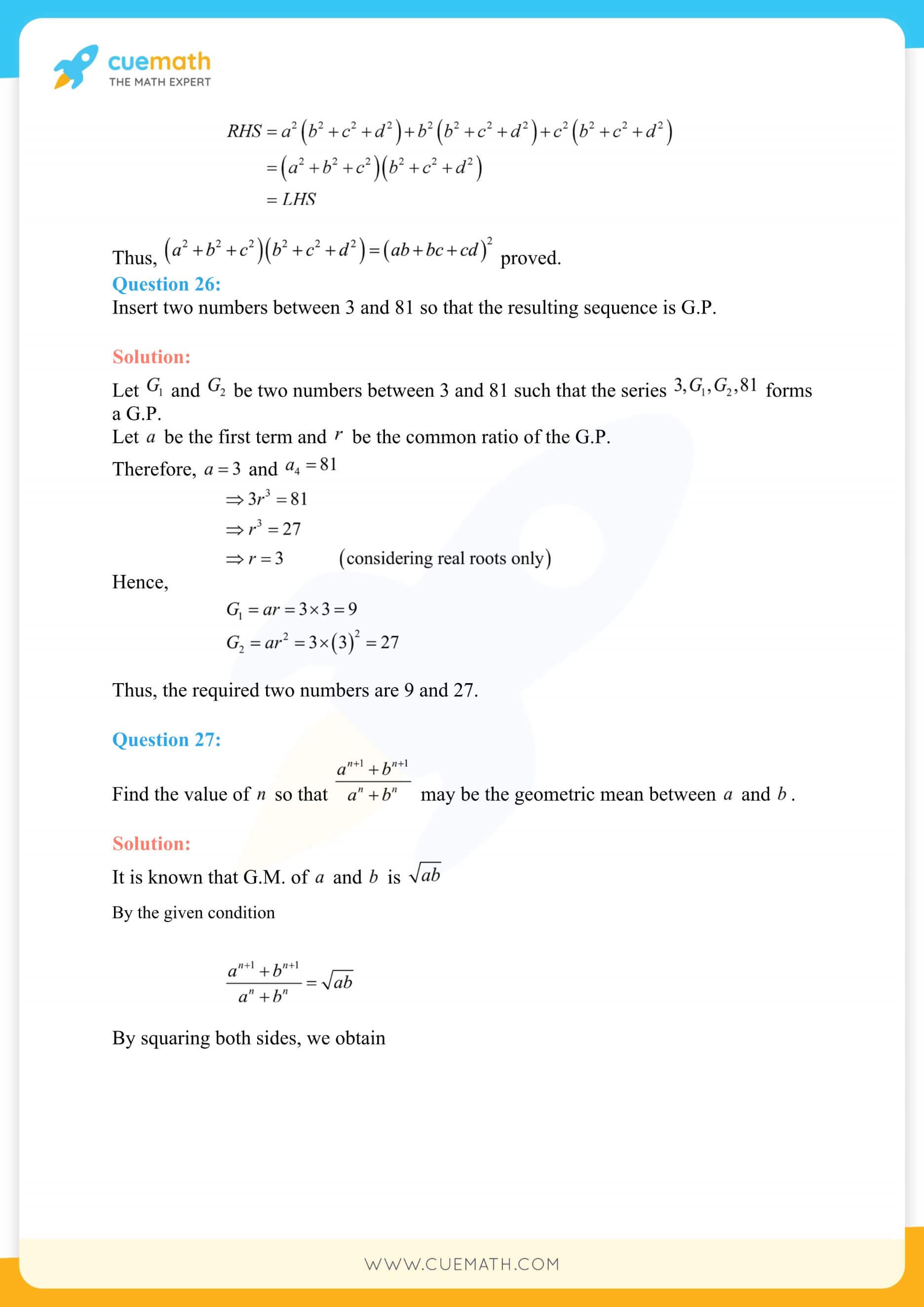 NCERT Solutions Class 11 Maths Chapter 9 Exercise 9.3 45
