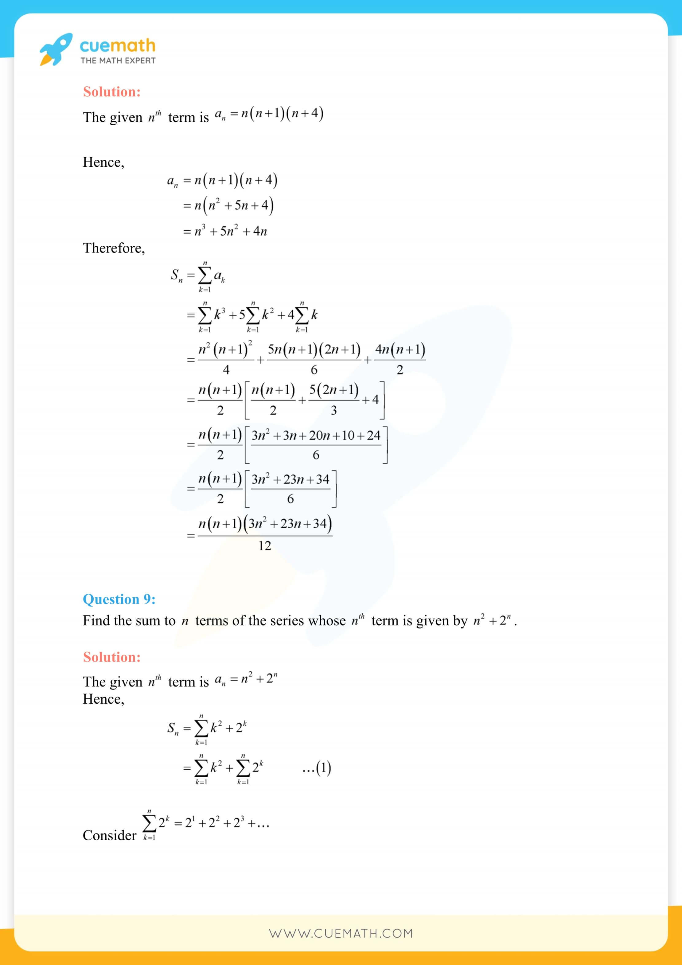 NCERT Solutions Class 11 Maths Chapter 9 Exercise 9.4 57