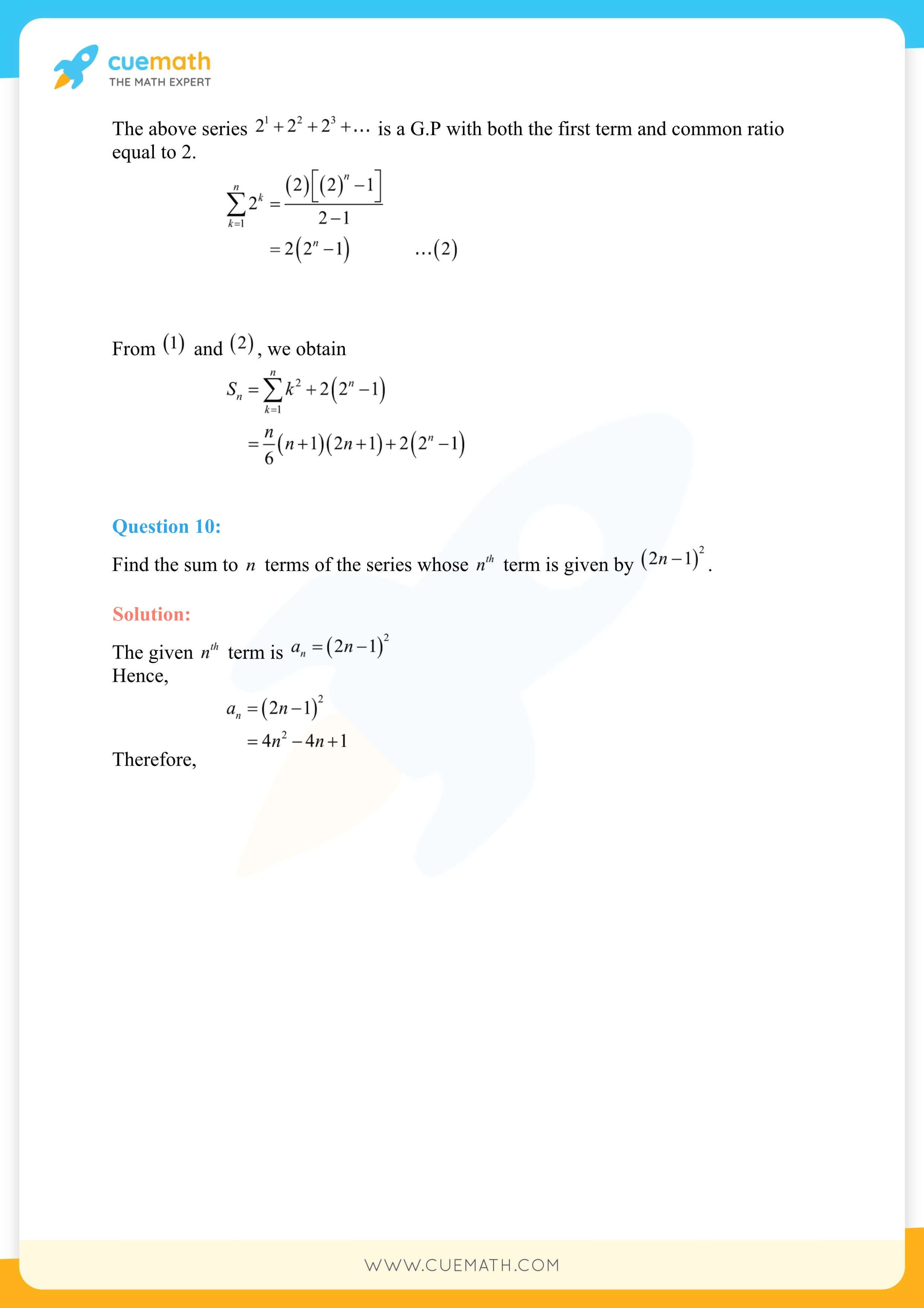 NCERT Solutions Class 11 Maths Chapter 9 Exercise 9.4 58