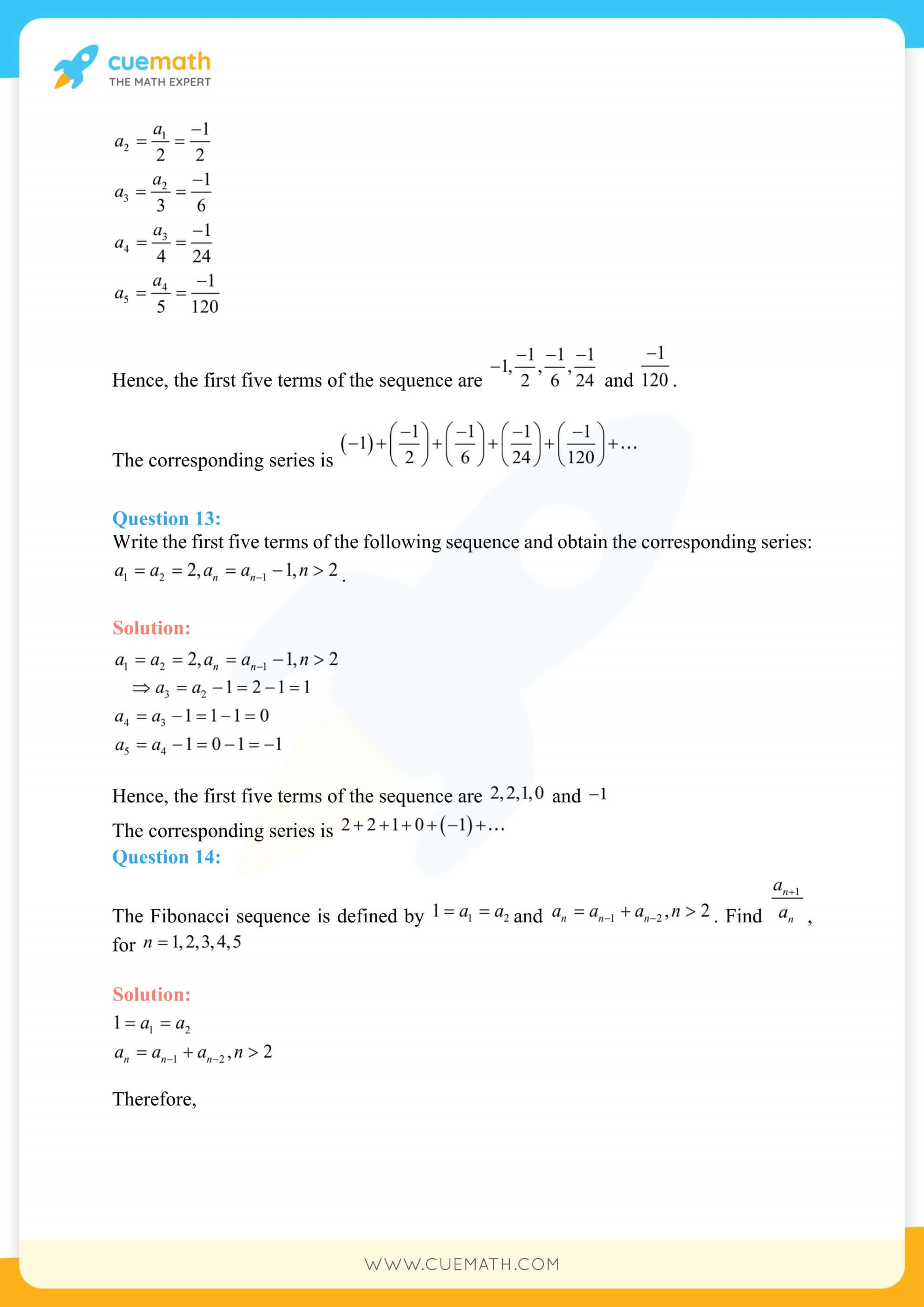 NCERT Solutions Class 11 Maths Chapter 9 Exercise 9.1 6