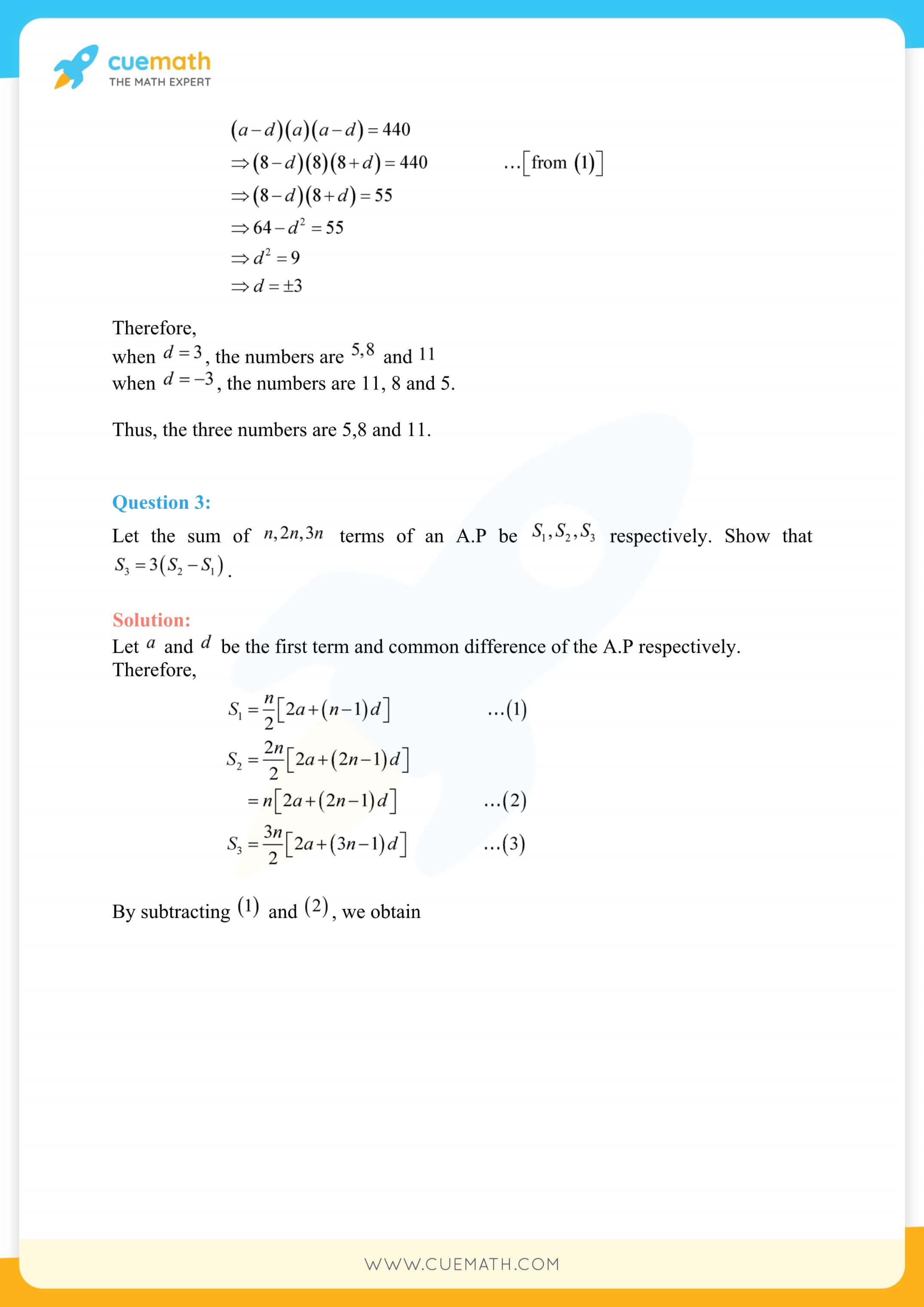 NCERT Solutions Class 11 Maths Chapter 9 Miscellaneous Exercise 61