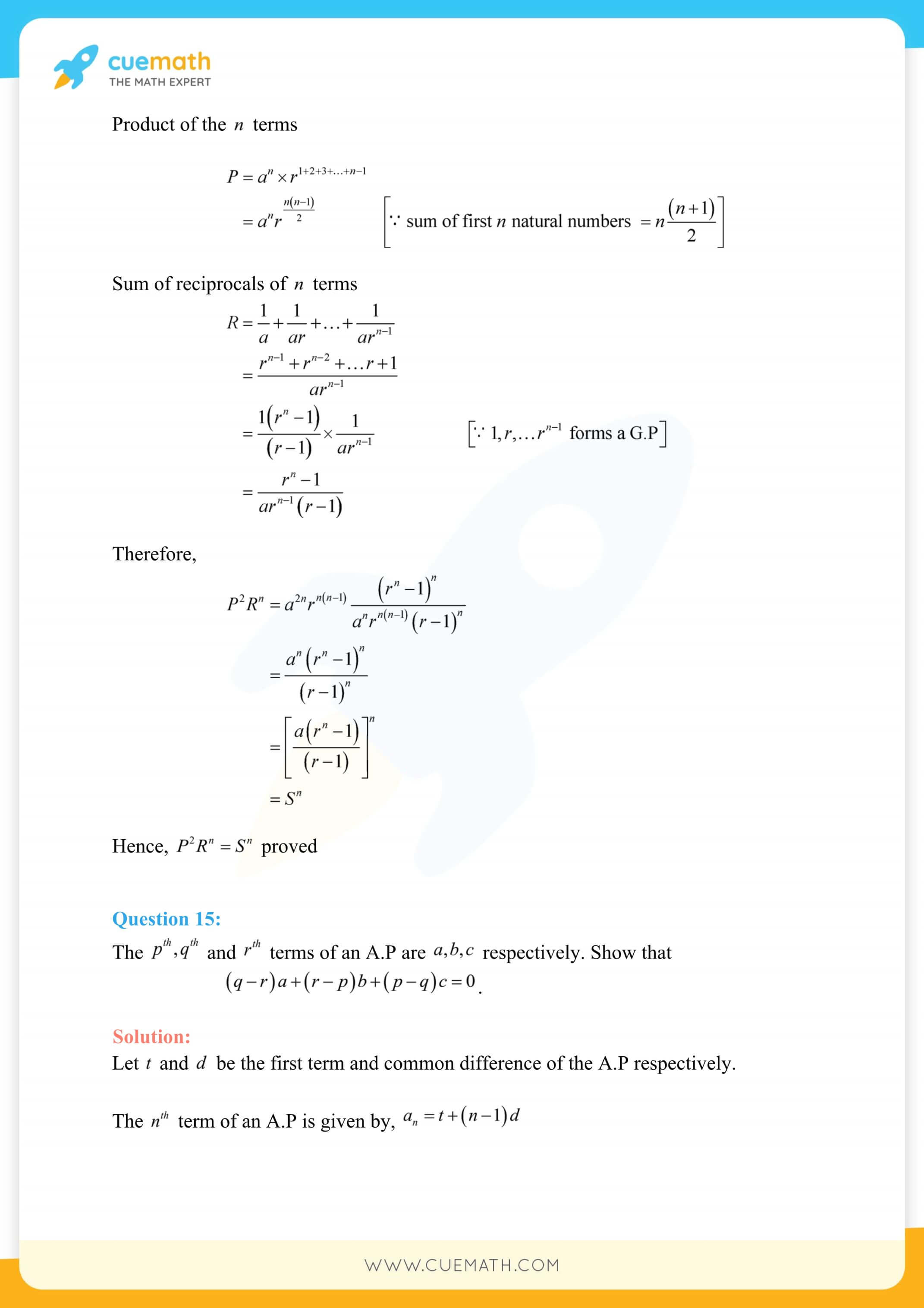 NCERT Solutions Class 11 Maths Chapter 9 72