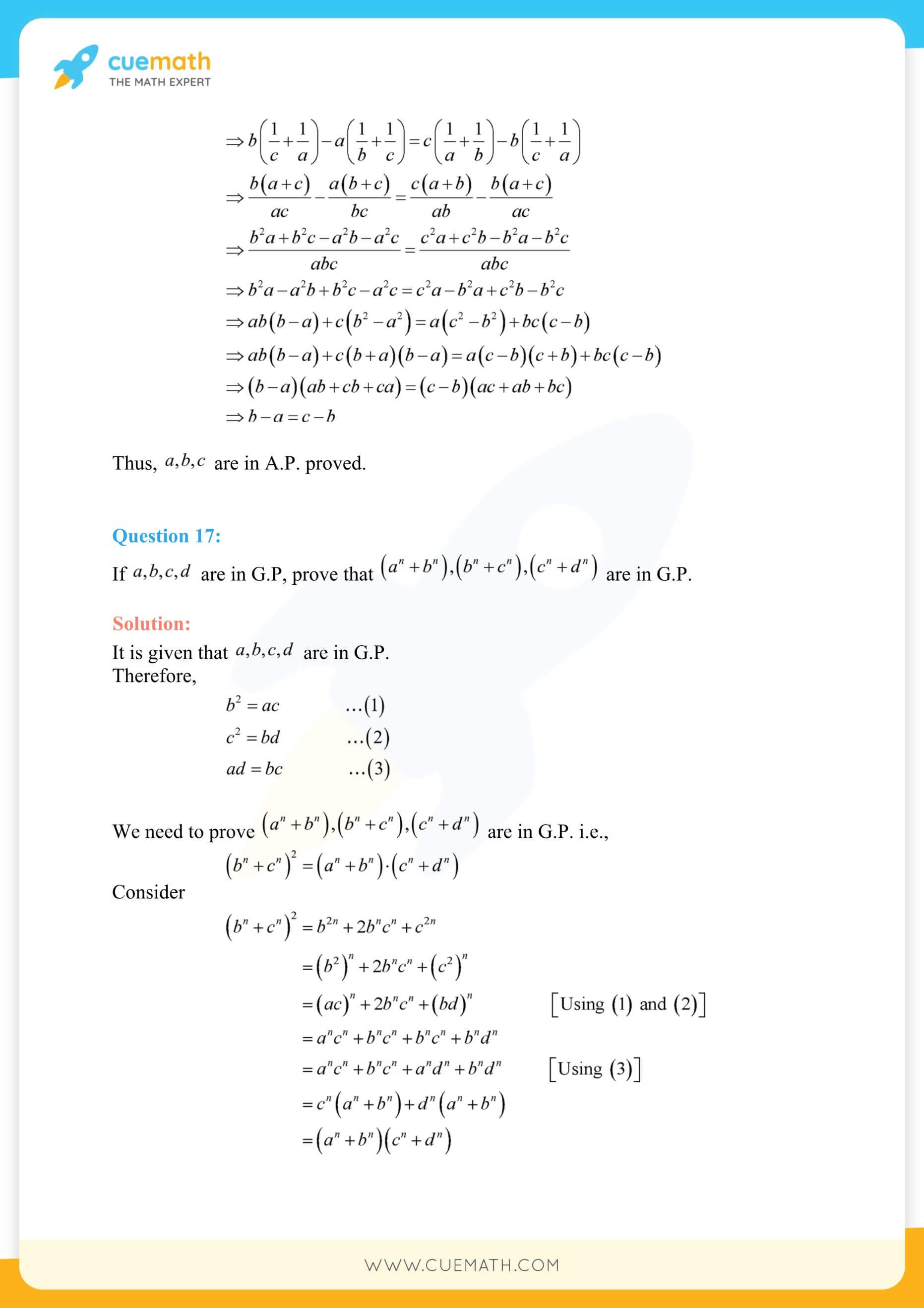 NCERT Solutions Class 11 Maths Chapter 9 74