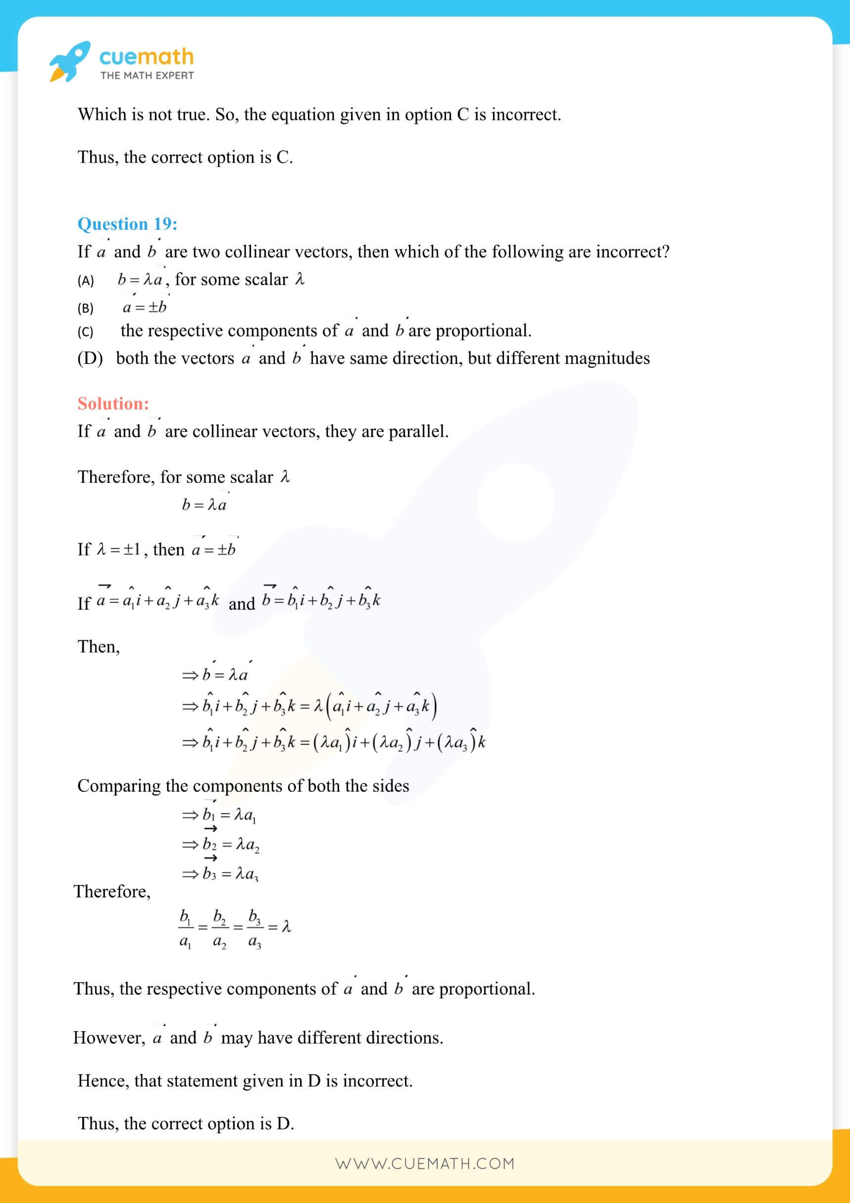 NCERT Solutions Class 12 Maths Chapter 10 13