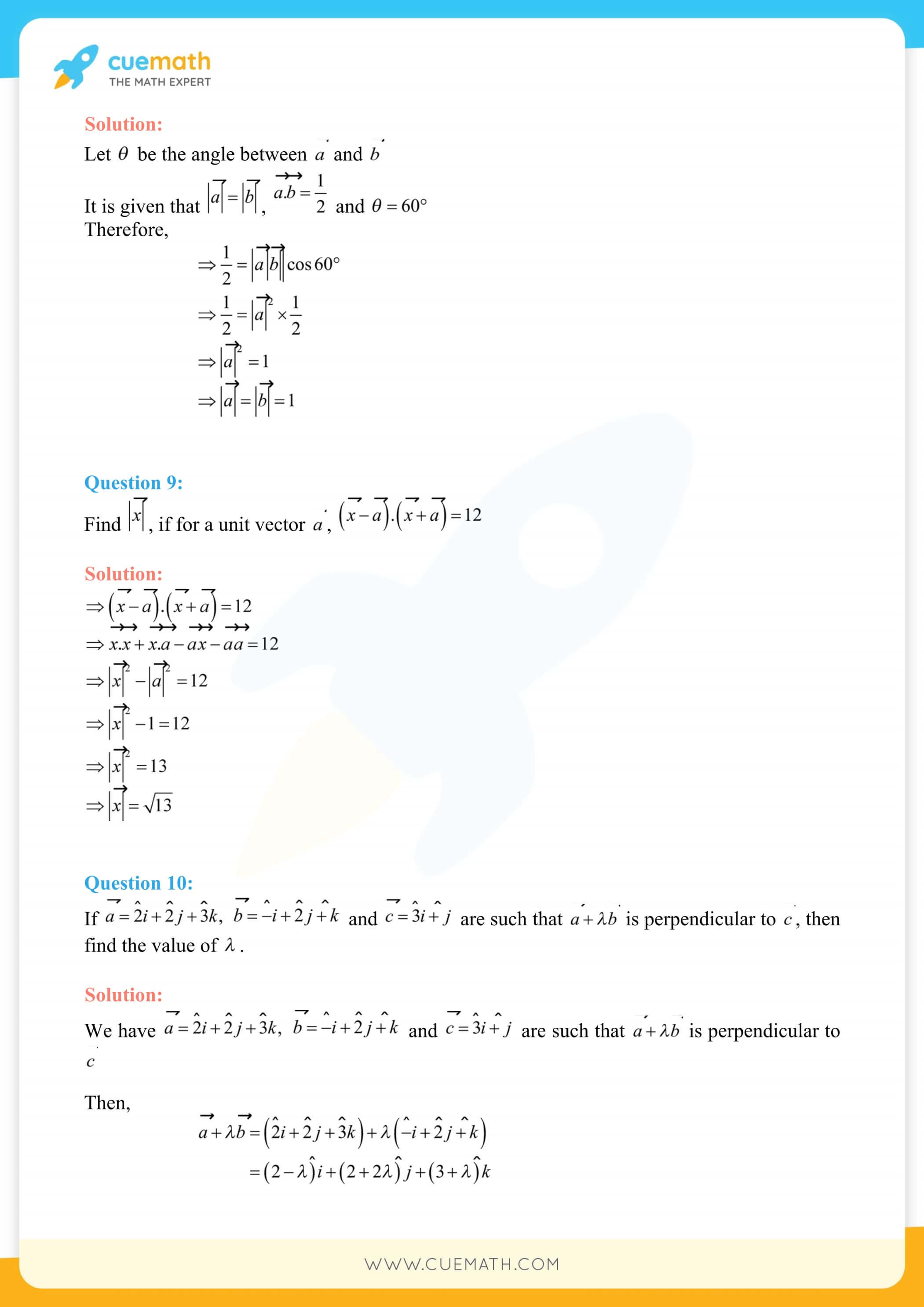 NCERT Solutions Class 12 Maths Chapter 10 Exercise 10.3 18
