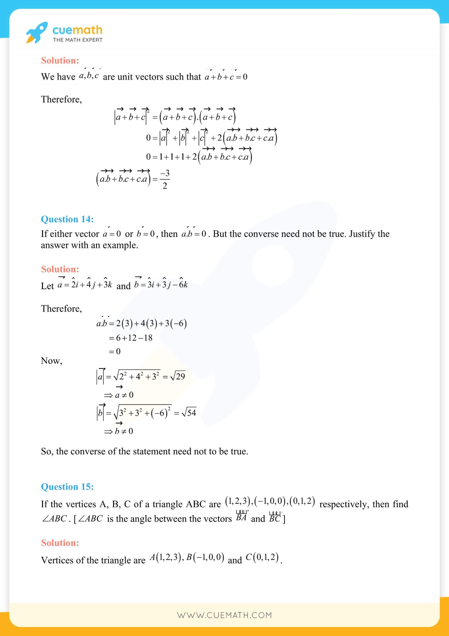 NCERT Solutions Class 12 Maths Chapter 10 Exercise 10.3 20