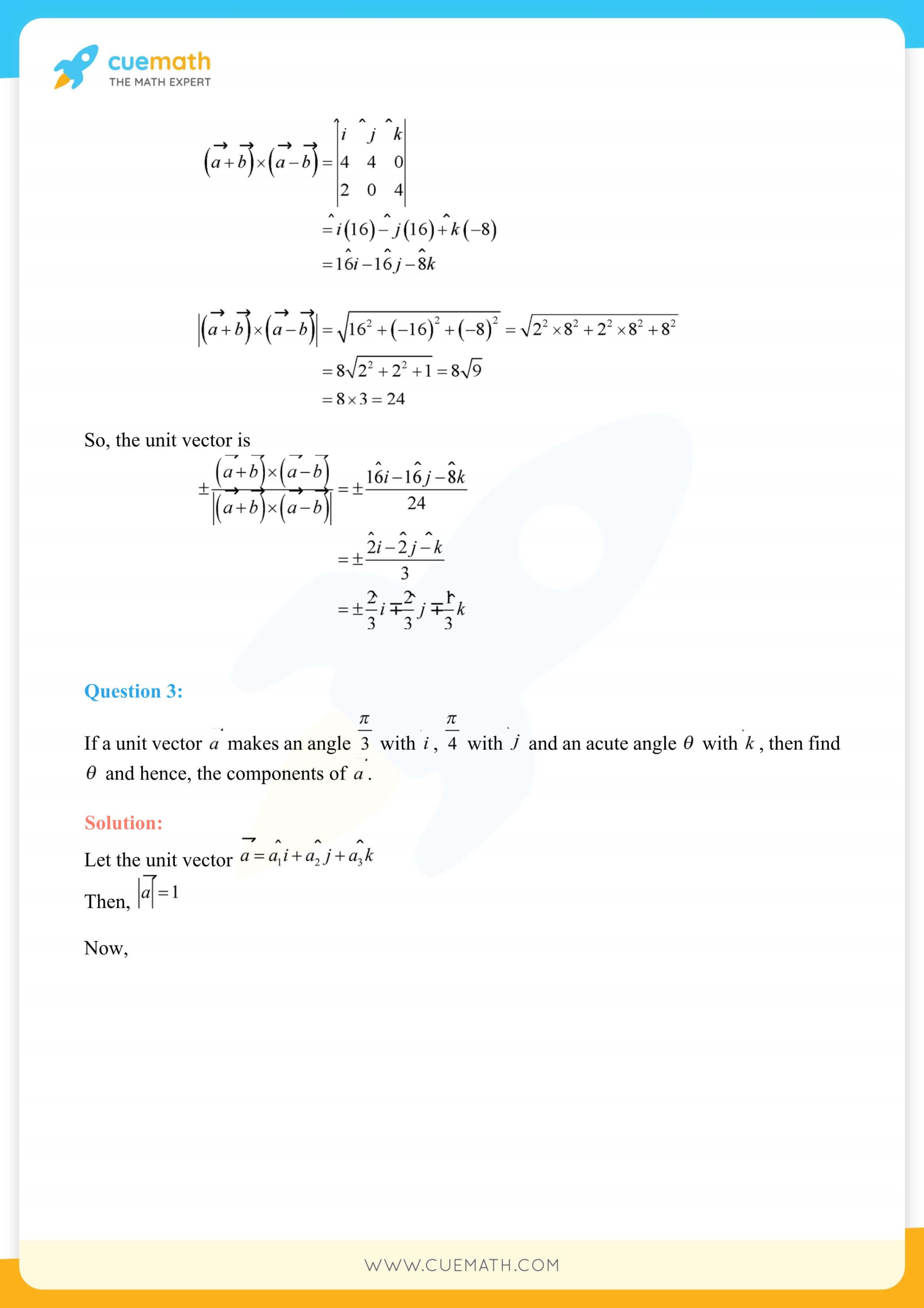 NCERT Solutions Class 12 Maths Chapter 10 Exercise 10.4 25
