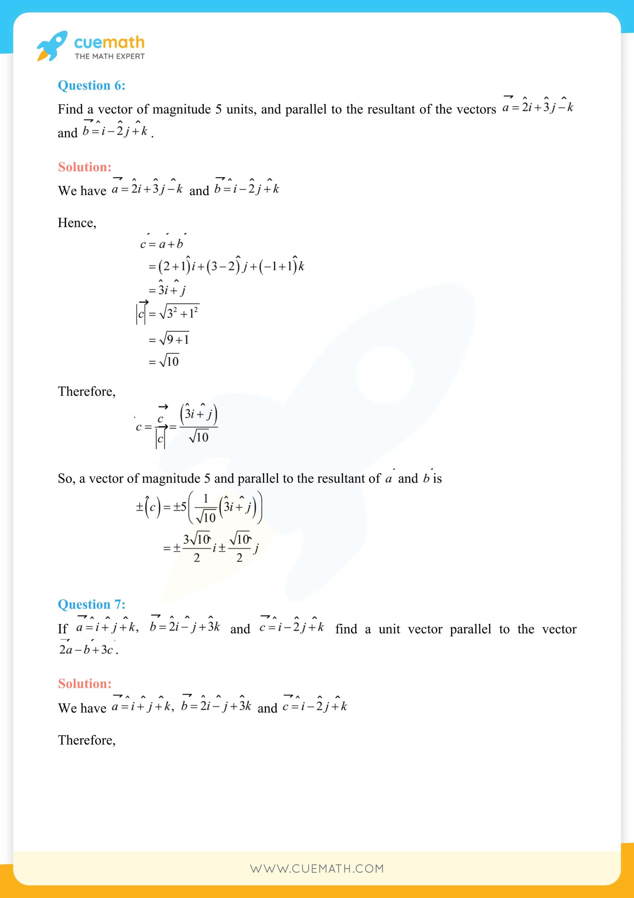 NCERT Solutions Class 12 Maths Chapter 10 Miscellaneous Exercise 36