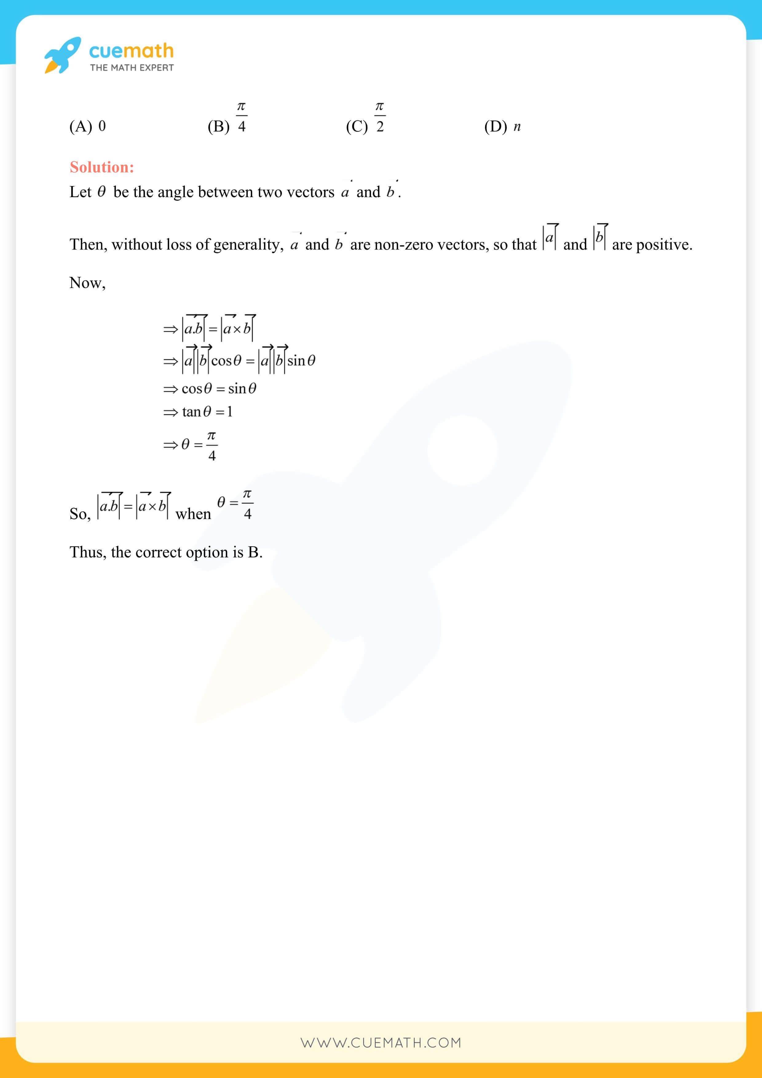 NCERT Solutions Class 12 Maths Chapter 10 Miscellaneous Exercise 45