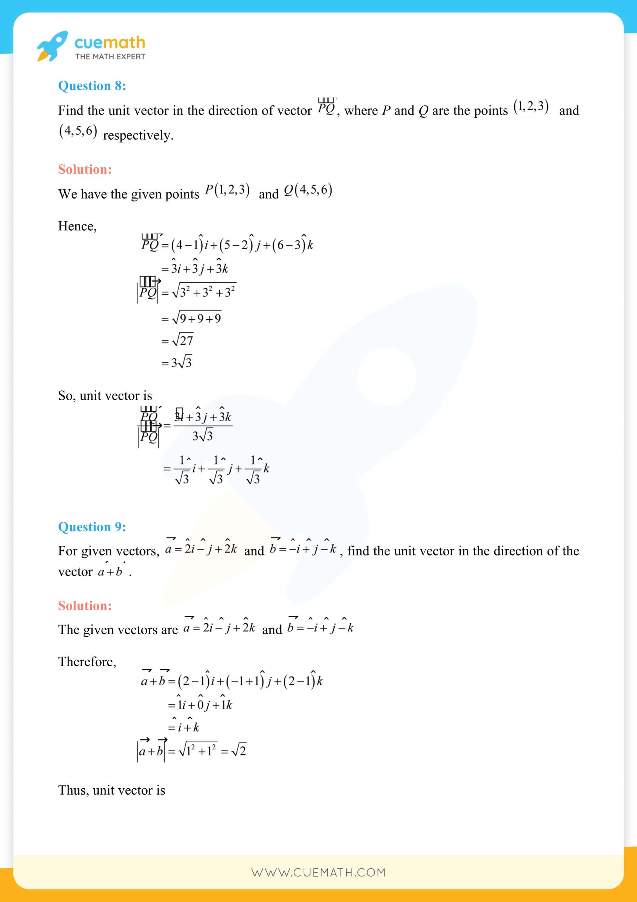 NCERT Solutions Class 12 Maths Chapter 10 6