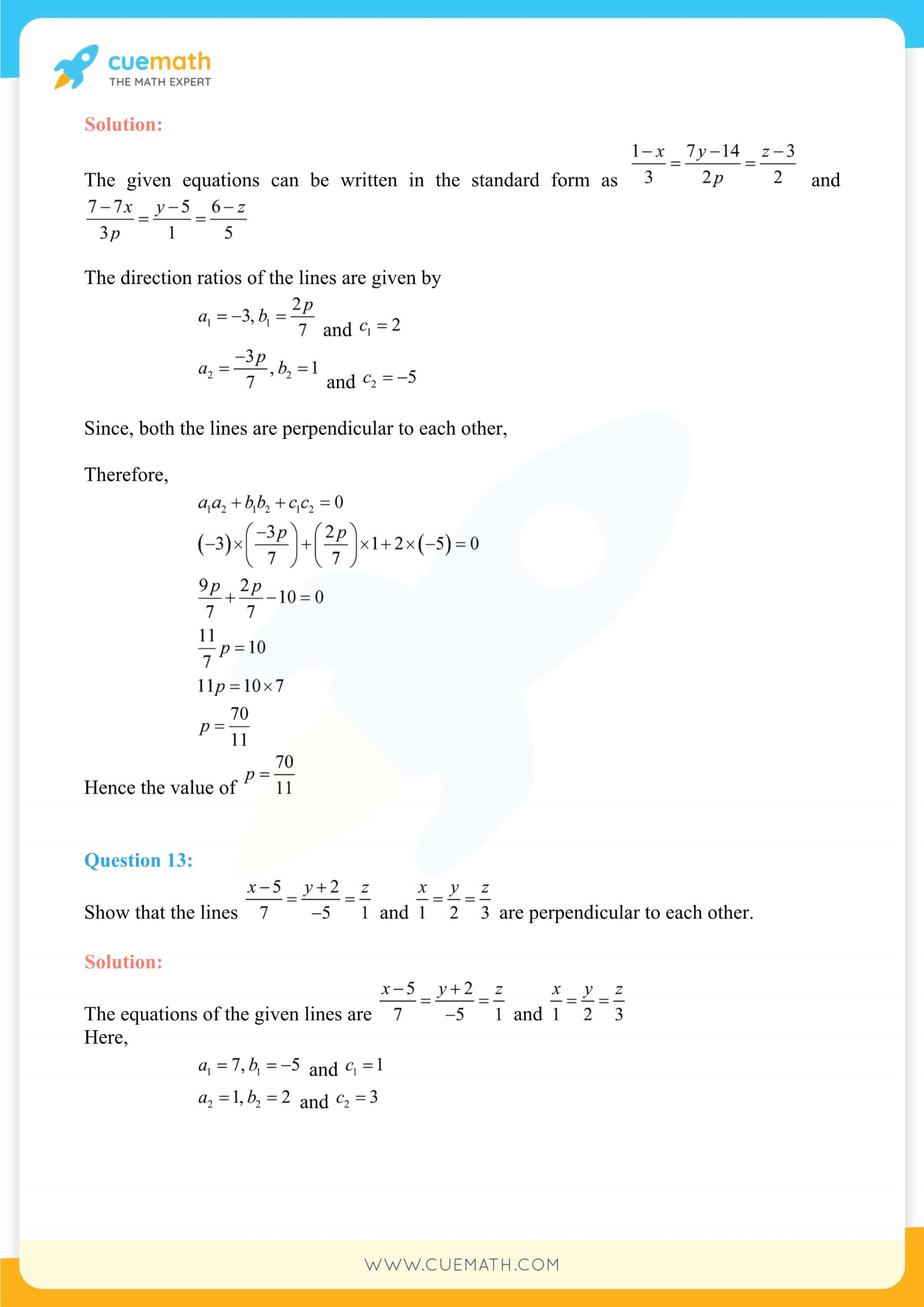 NCERT Solutions Class 12 Maths Chapter 11 15