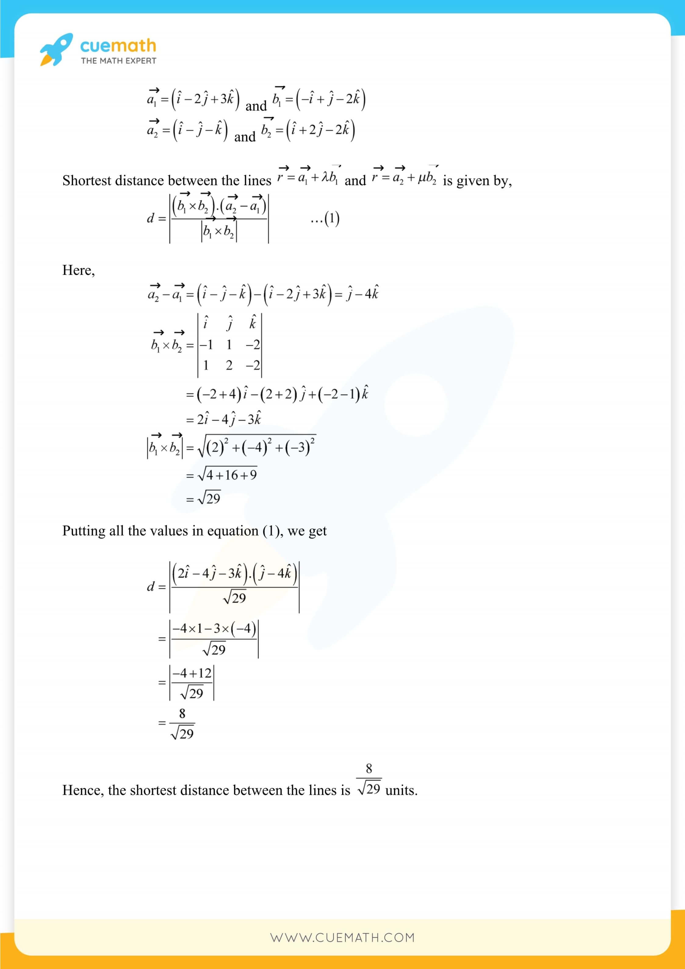 NCERT Solutions Class 12 Maths Chapter 11 20