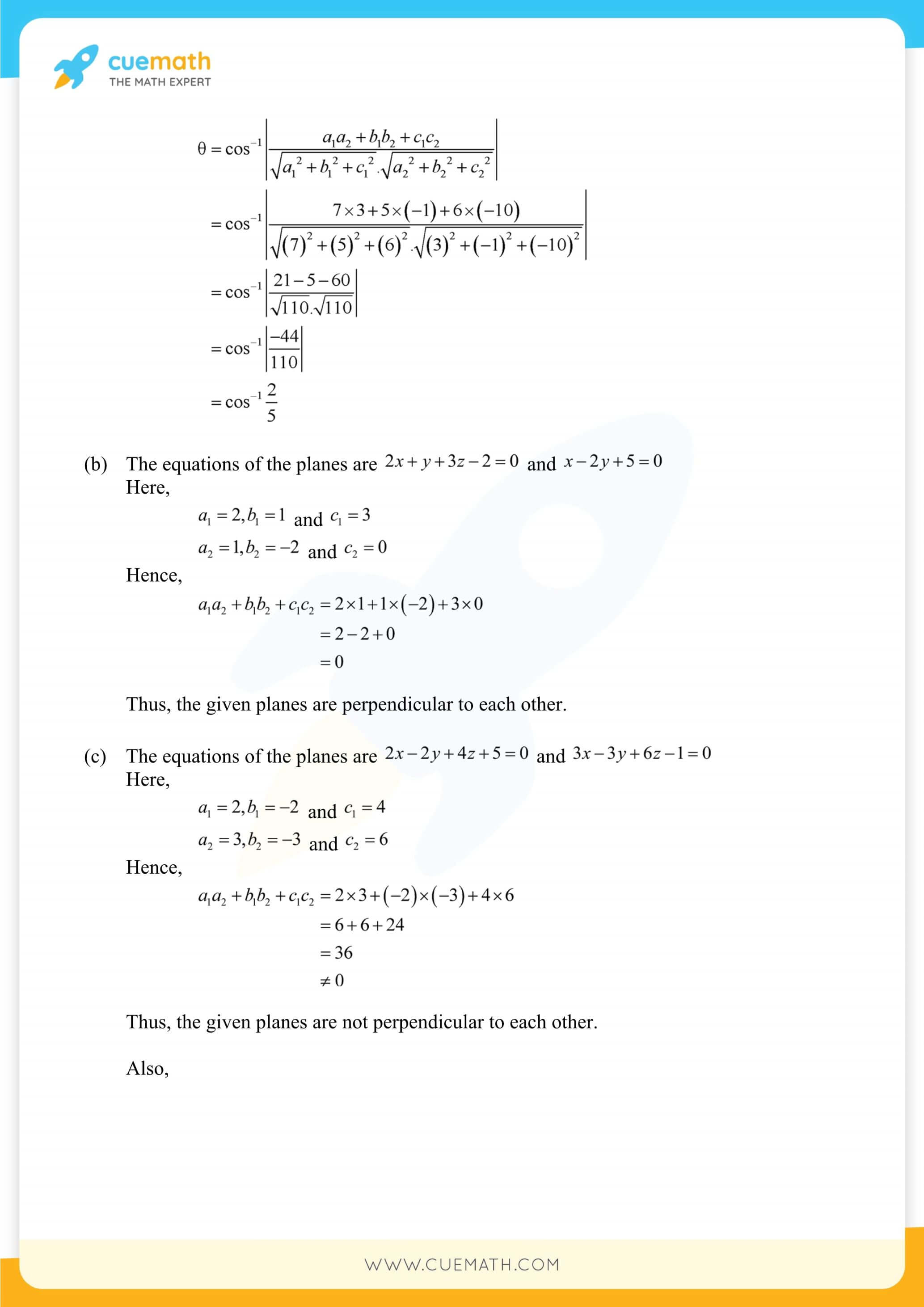NCERT Solutions Class 12 Maths Chapter 11 34