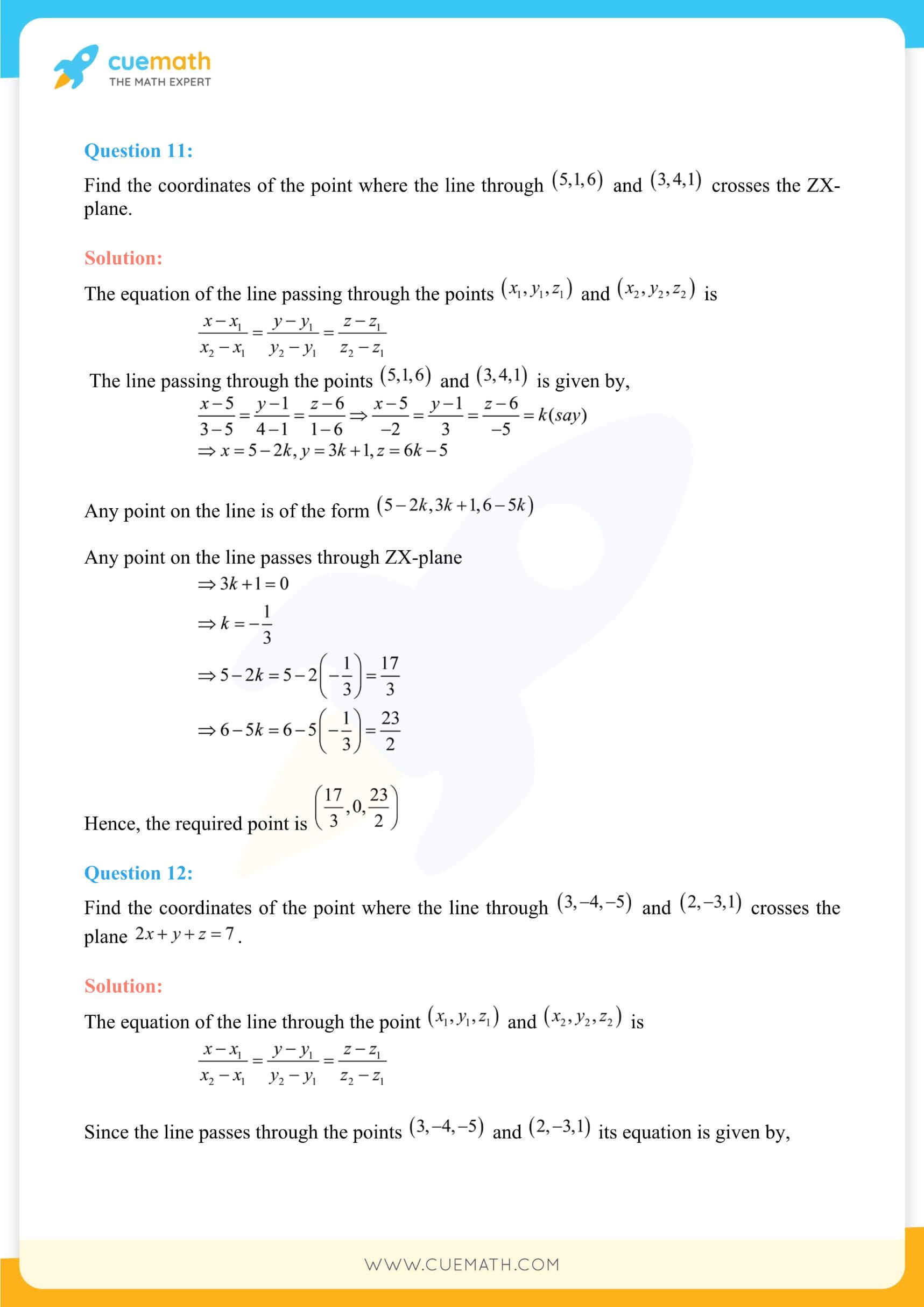 NCERT Solutions Class 12 Maths Chapter 11 45